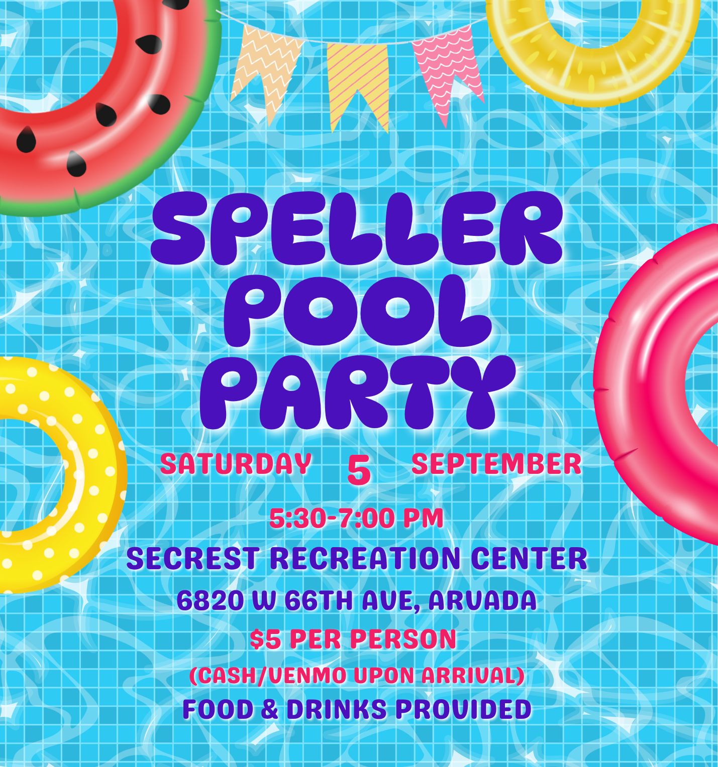 Speller Pool Party