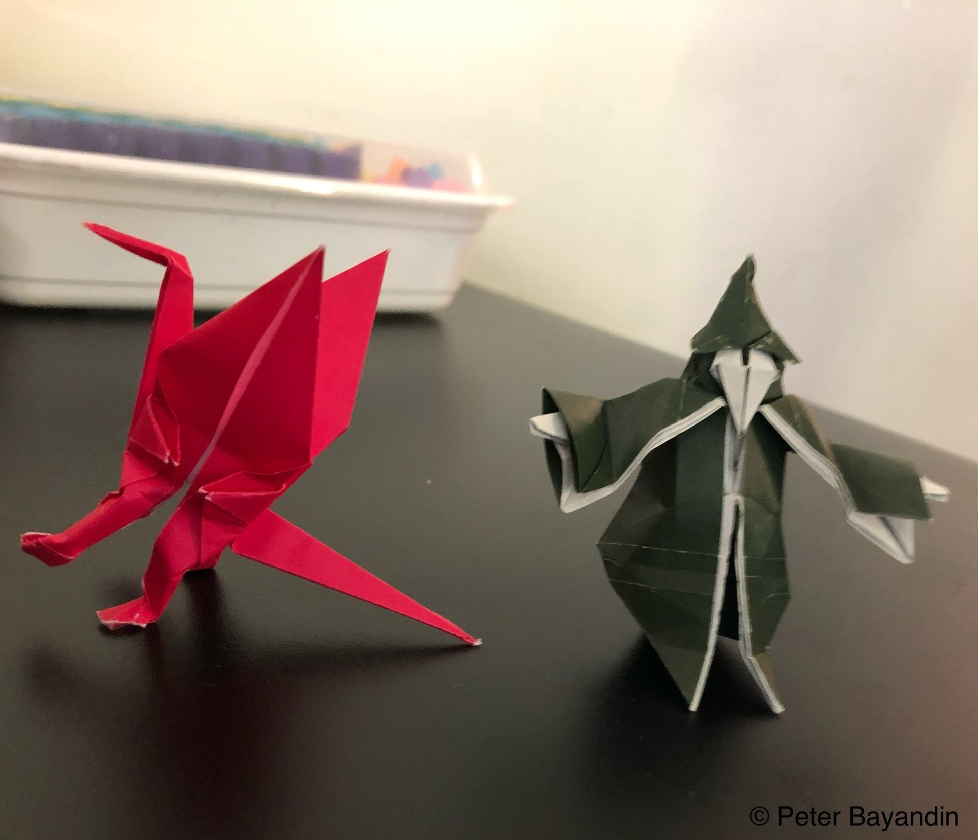 Fantasy Origami by Peter Bayandin