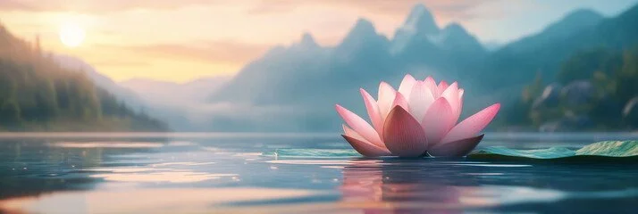 Sacred lotus flower representing energy healing and space clearing services by Jennifer DuCharme, LMT. Helping clients in Seattle and the Eastside release stored trauma, clear blocks, and restore inner peace.