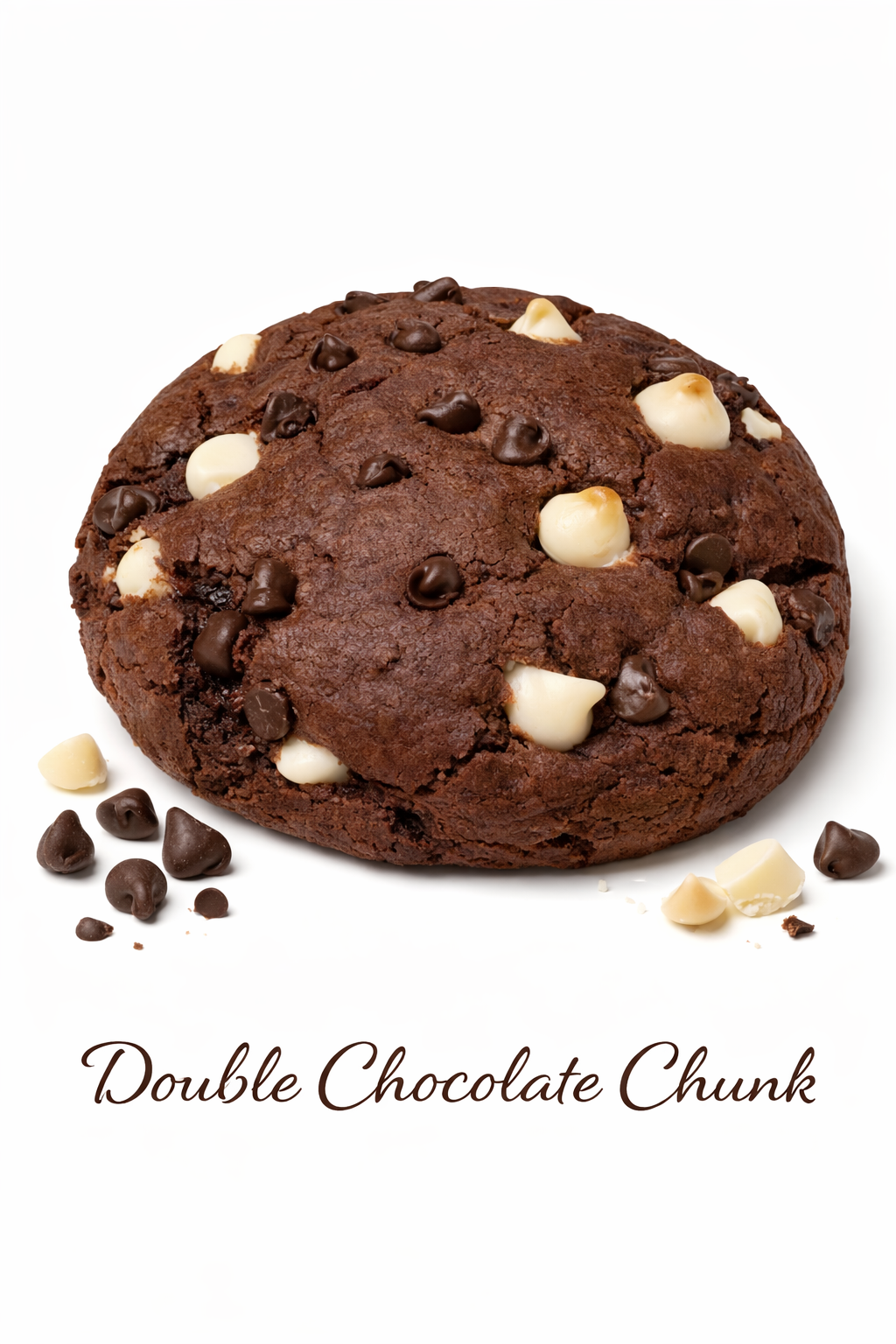 Decadent Double Chocolate Chunk Cookie