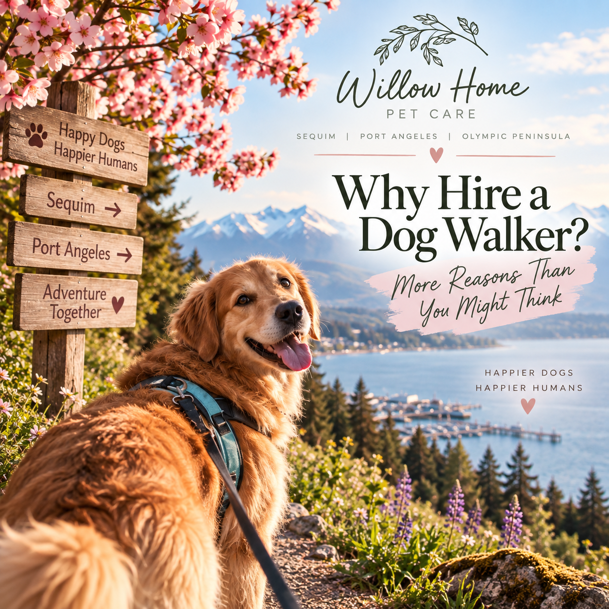 Why Hire a Dog Walker? More Reasons Than You Might Think 🌸