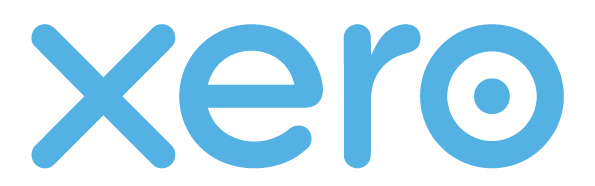 Xero logo in blue, a platform used by Rise Bookkeeping for accounting.