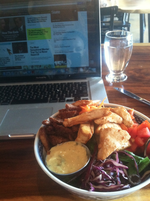 Lunch Break while catching up on Slate.com