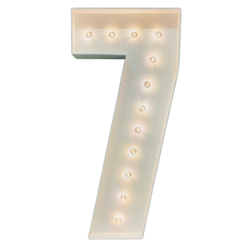 Marquee Number (7)
