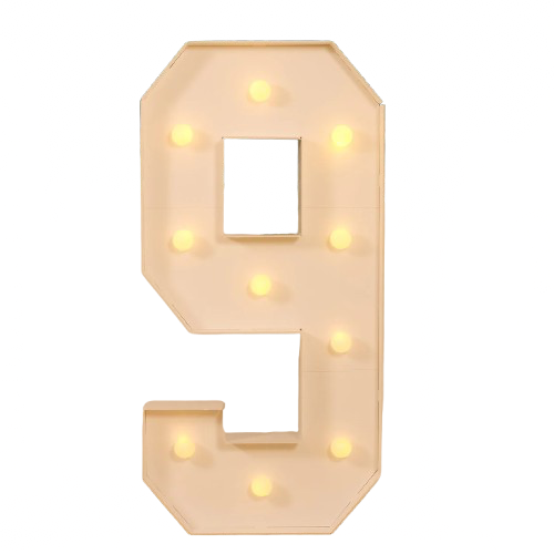 Marquee Number (9)