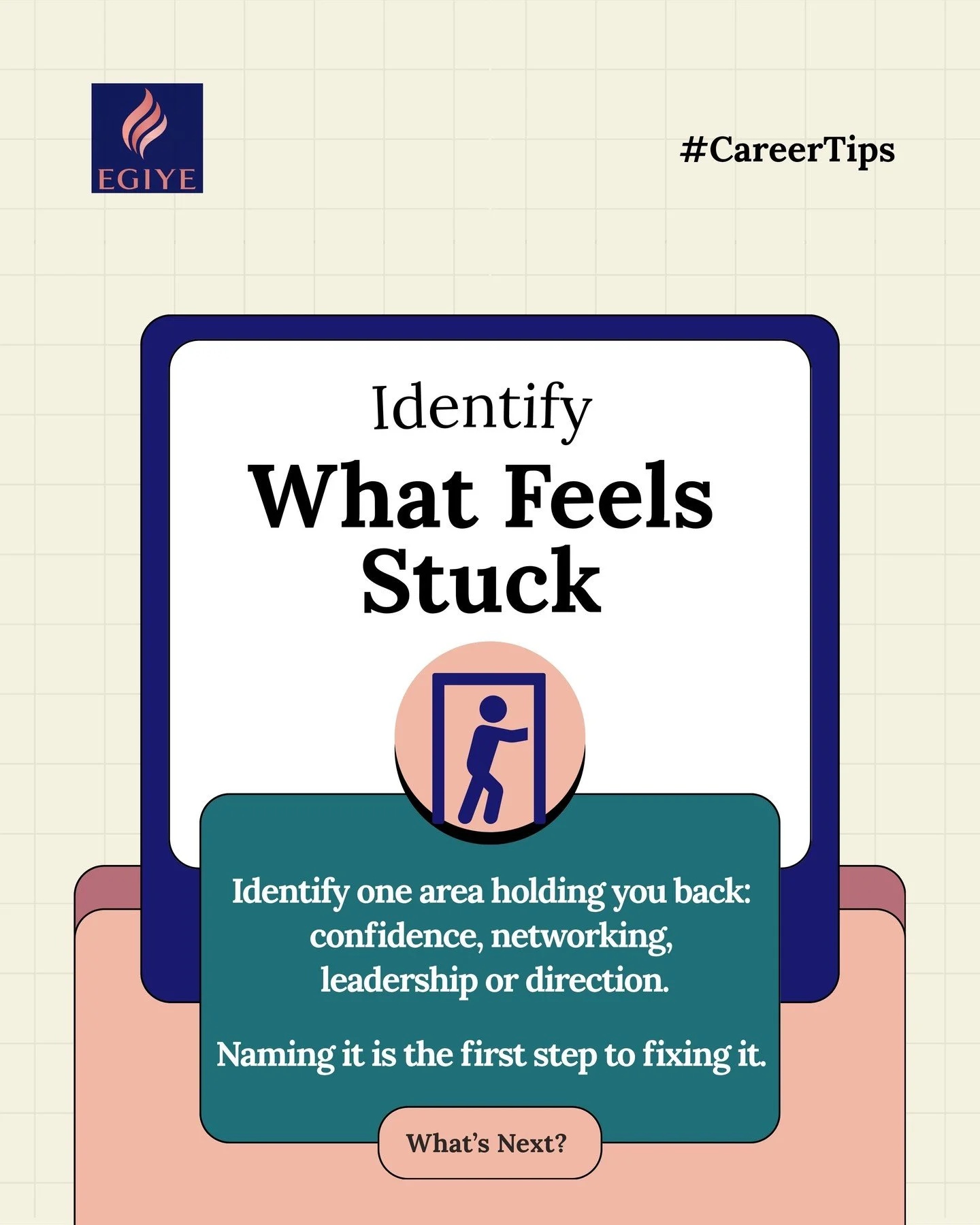Wednesday reflections! 

Identify what feels STUCK. 

Confidence? Networking? Leadership? Direction?

Naming it is the first step to fixing it. 

Drop it in the comments! 

#EGIYE #womeninbangladesh #BangladeshiWomen #MentorshipMatters #LeadershipDev