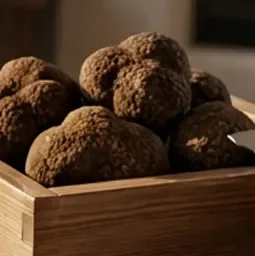Exceptional quality fresh Italian truffles ready to eat that defines true gourmet excellence.