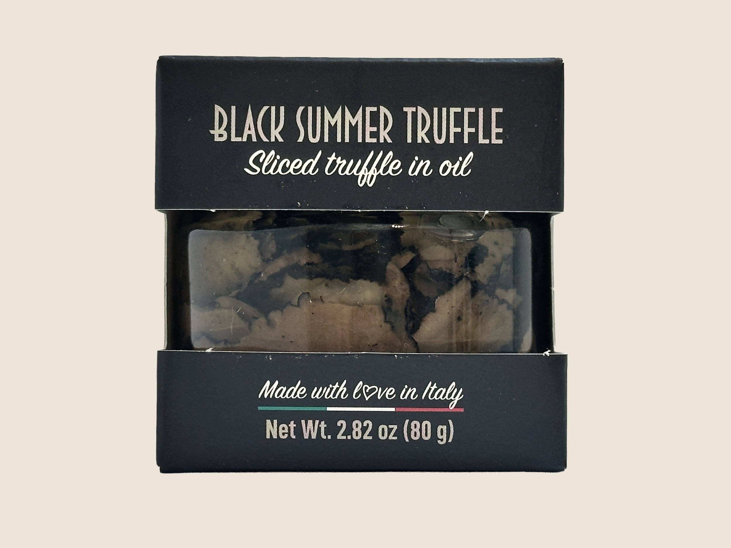 Black Summer Sliced Truffle In Oil