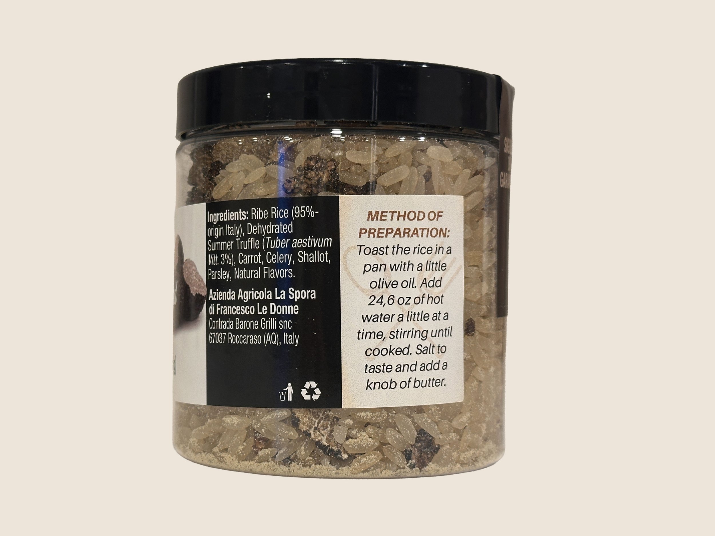 Truffled risotto copy.jpgSilky truffle risotto with rich aroma and creamy texture