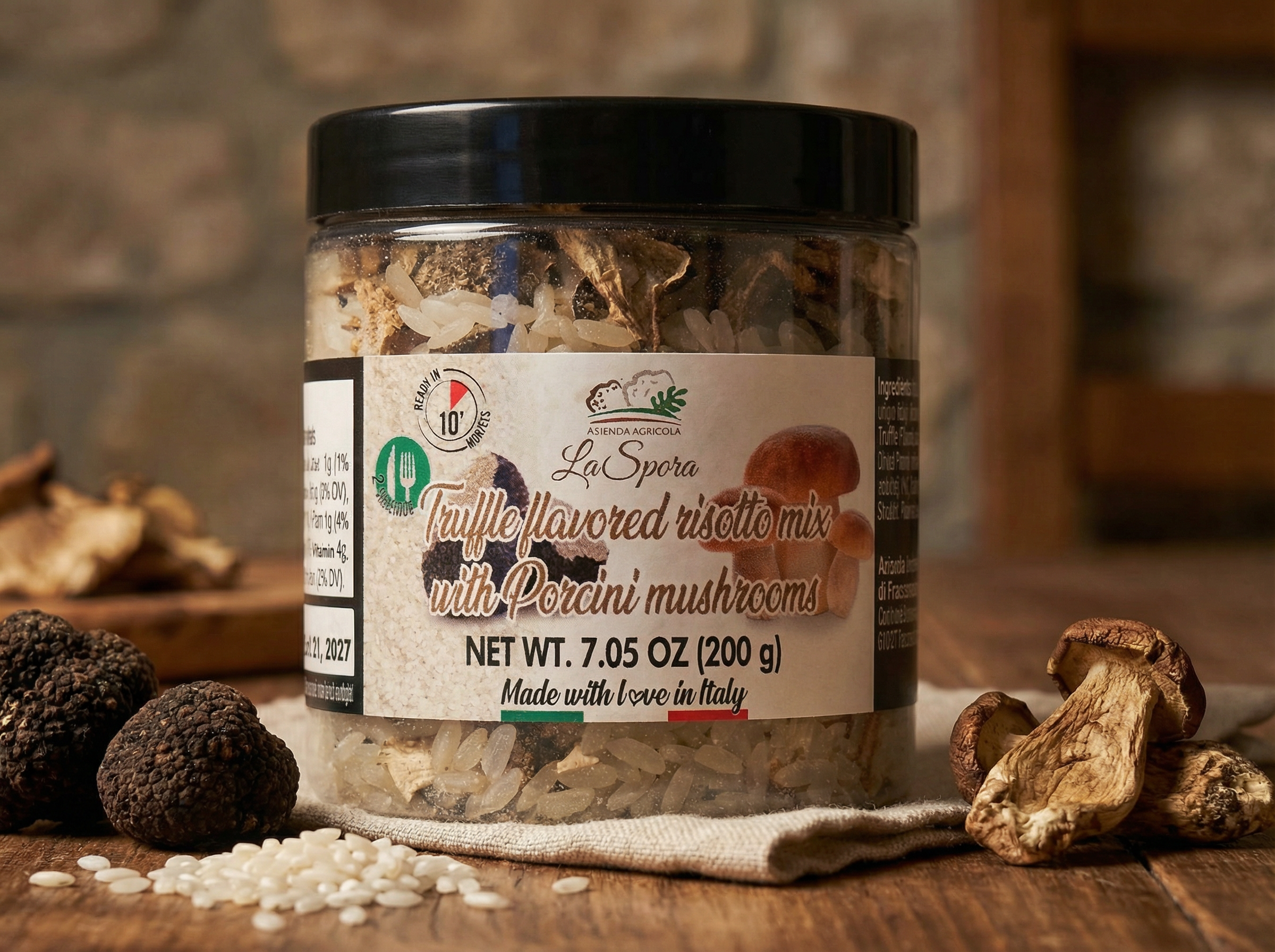 Truffle & Porcini Mushroom Risotto Mix