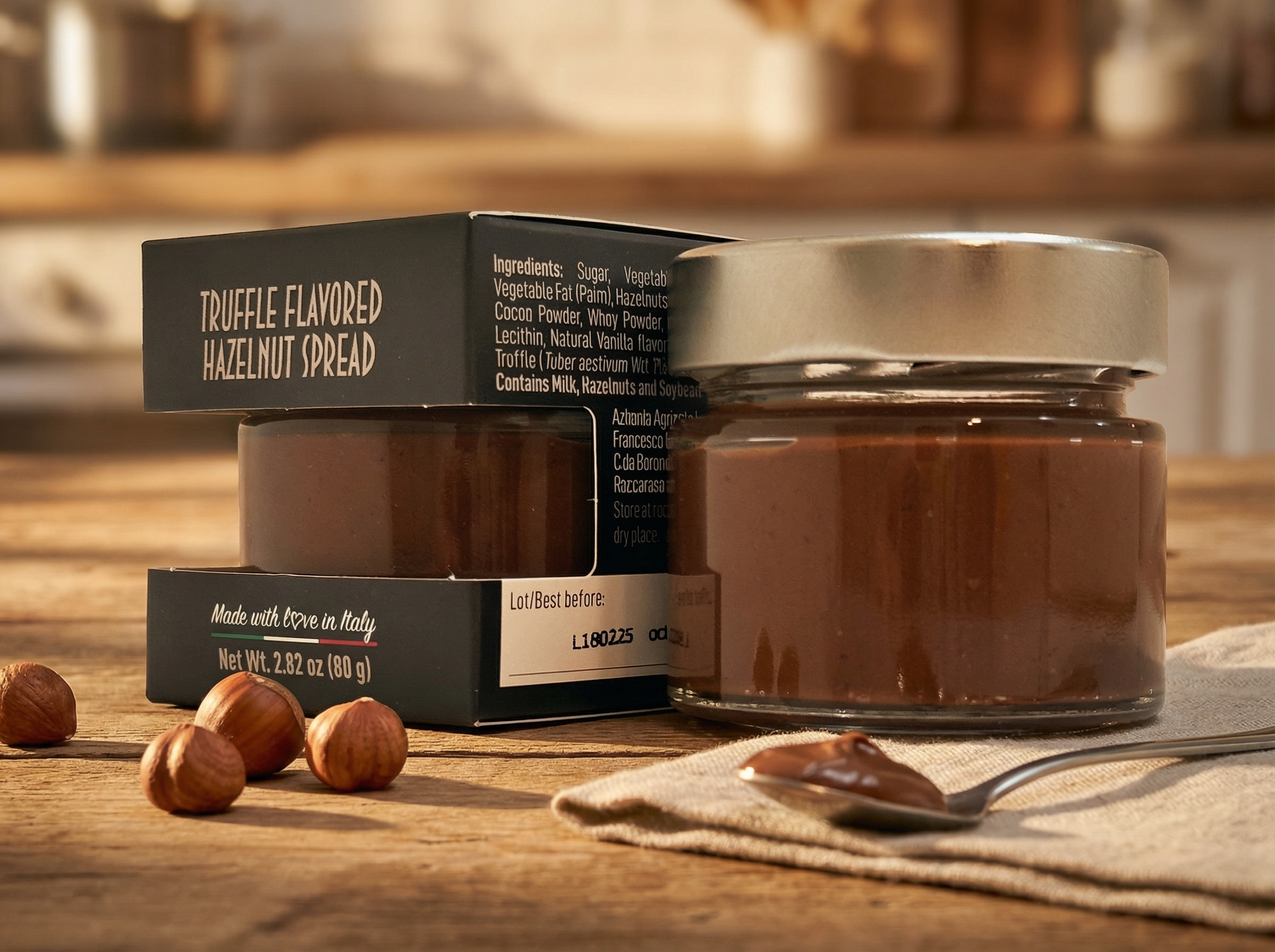 Gourmet Truffle Hazelnut Spread