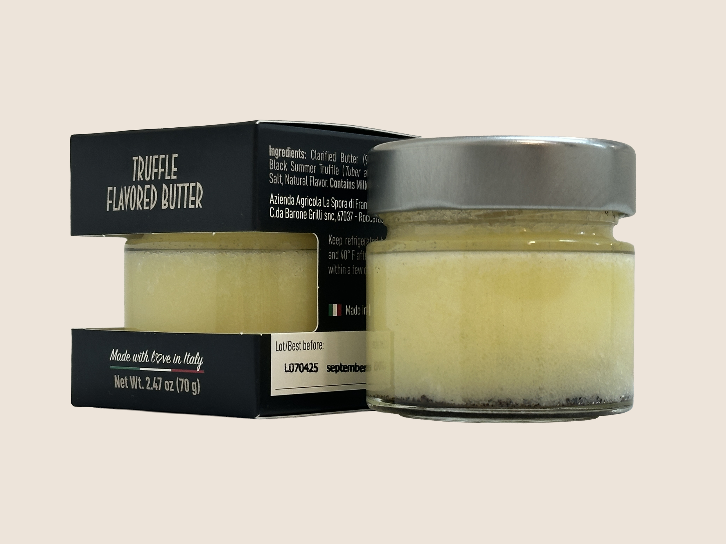 Ready-to-use finishing butter