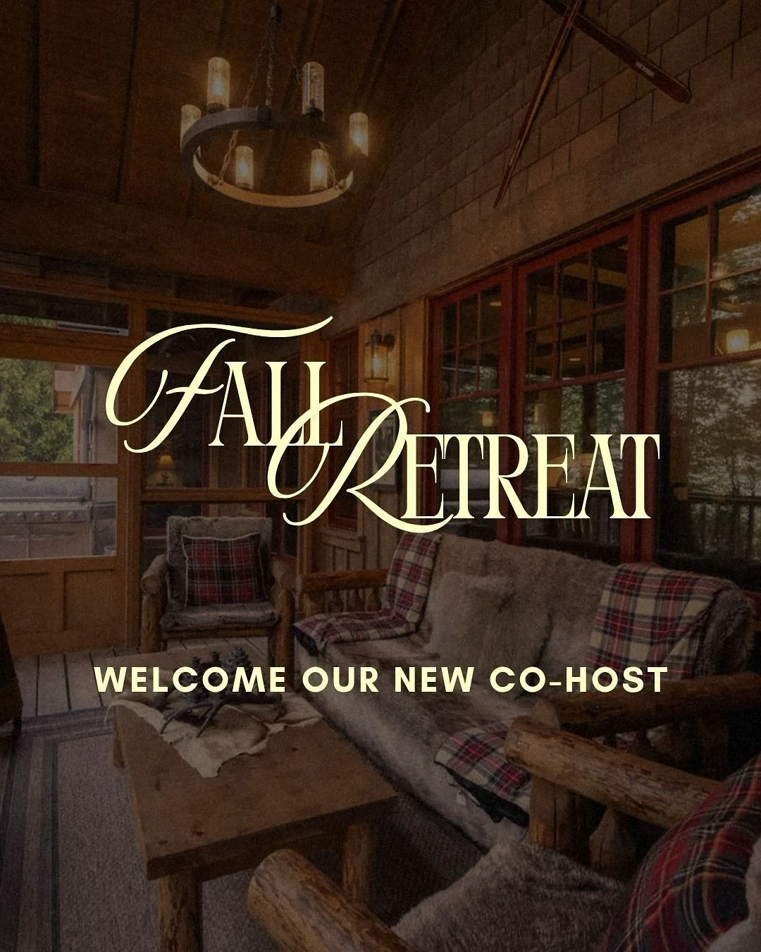 Well, it&rsquo;s official. And better late than never. 👀 

It&rsquo;s an honour &amp; privilege to welcome Jen (Red Sky Woman) to our Fall Retreat as my co-host, mentor &amp; friend. ❤️ 

If you&rsquo;ve been here for a while, you&rsquo;ll know I&rs