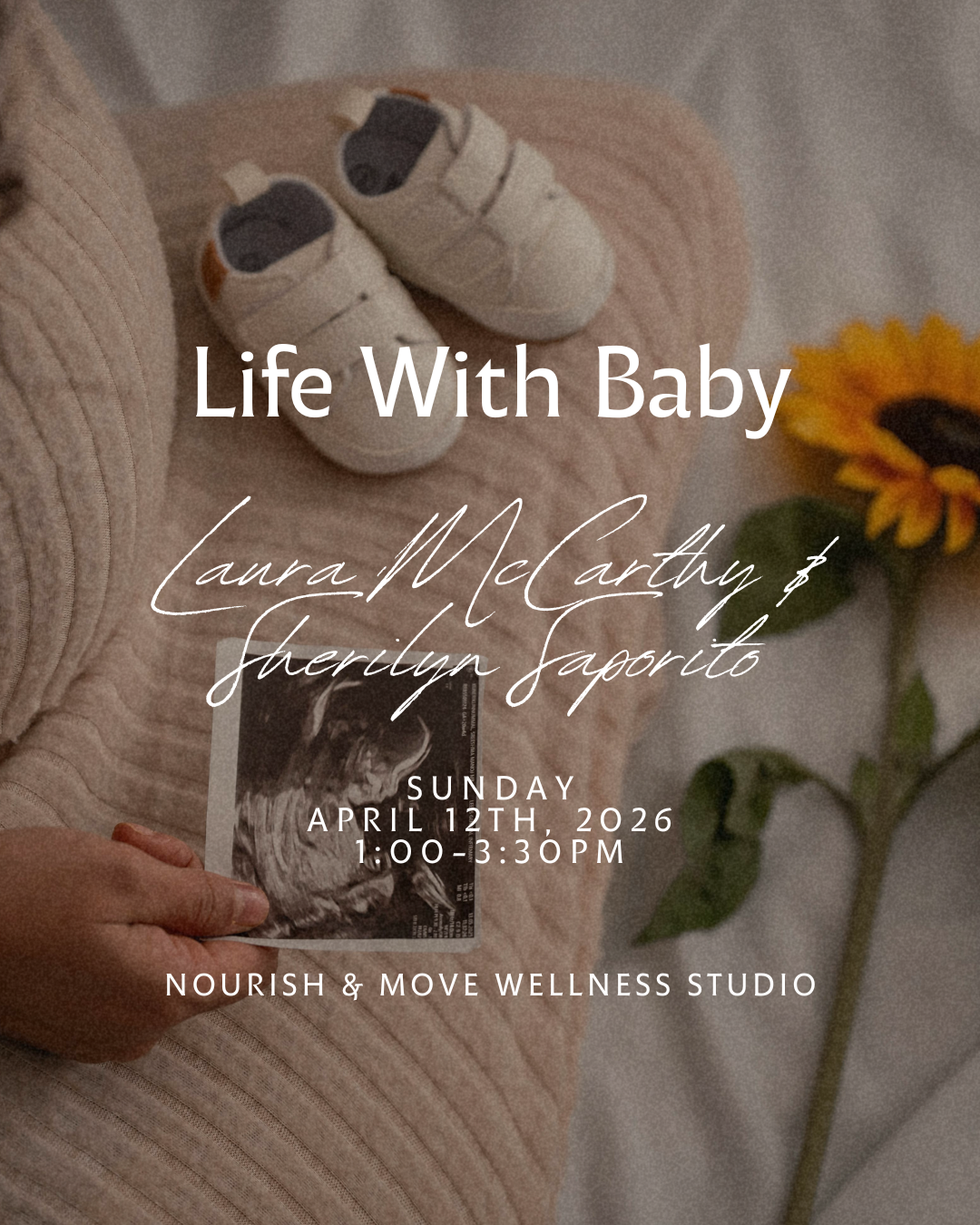 Life With Baby class is for expectant families getting ready for those first few weeks at home. We will focus on preparing to meet the essential needs of all family members. Postpartum recovery, infant behavior, baby gear, meal prep and more. Bring y