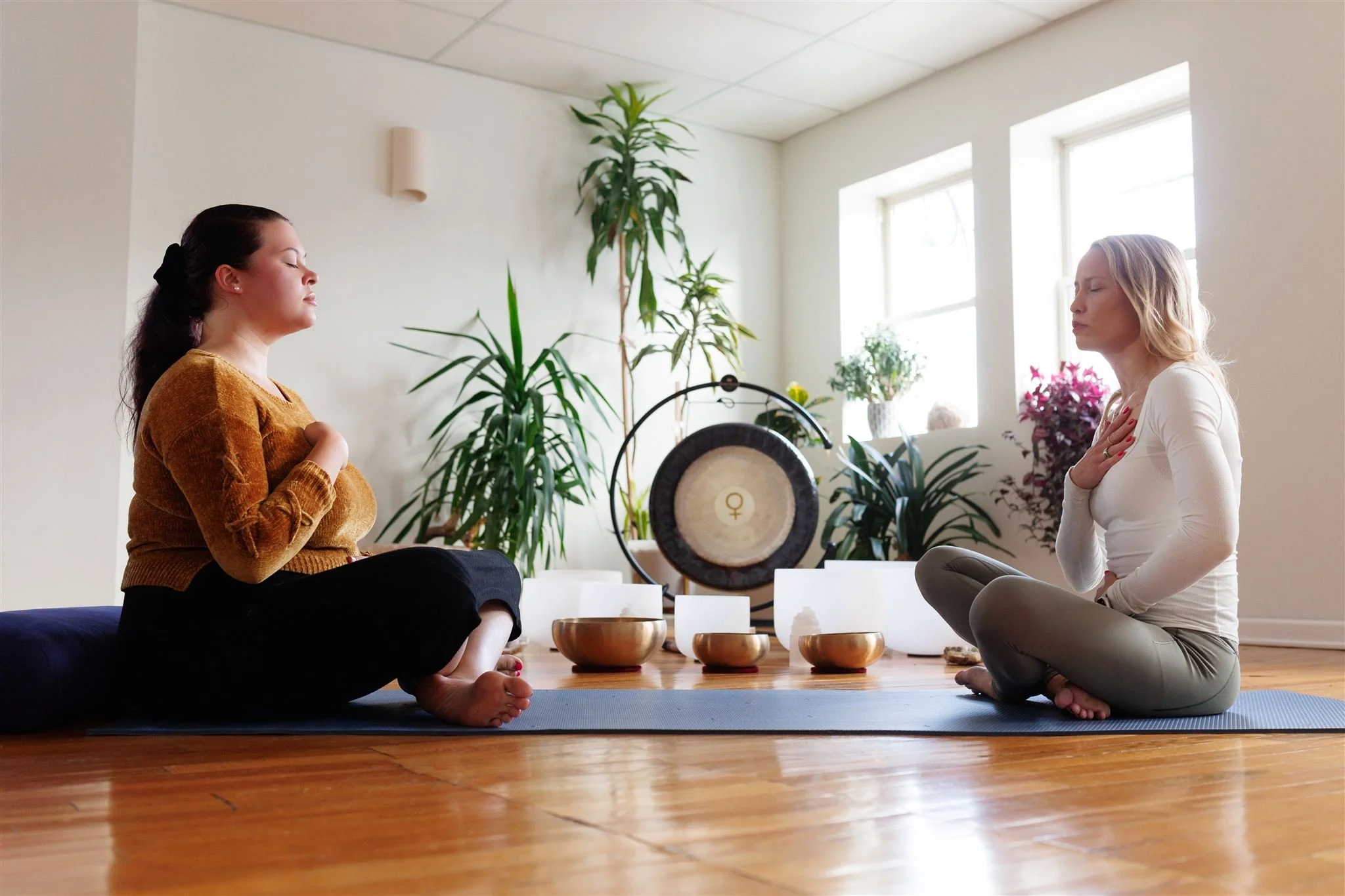  Sound healing experiences are designed to create a safe and supportive space for rest, emotional processing, relaxation, and reconnection helping you slow down, regulate, and return to yourself more fully. 