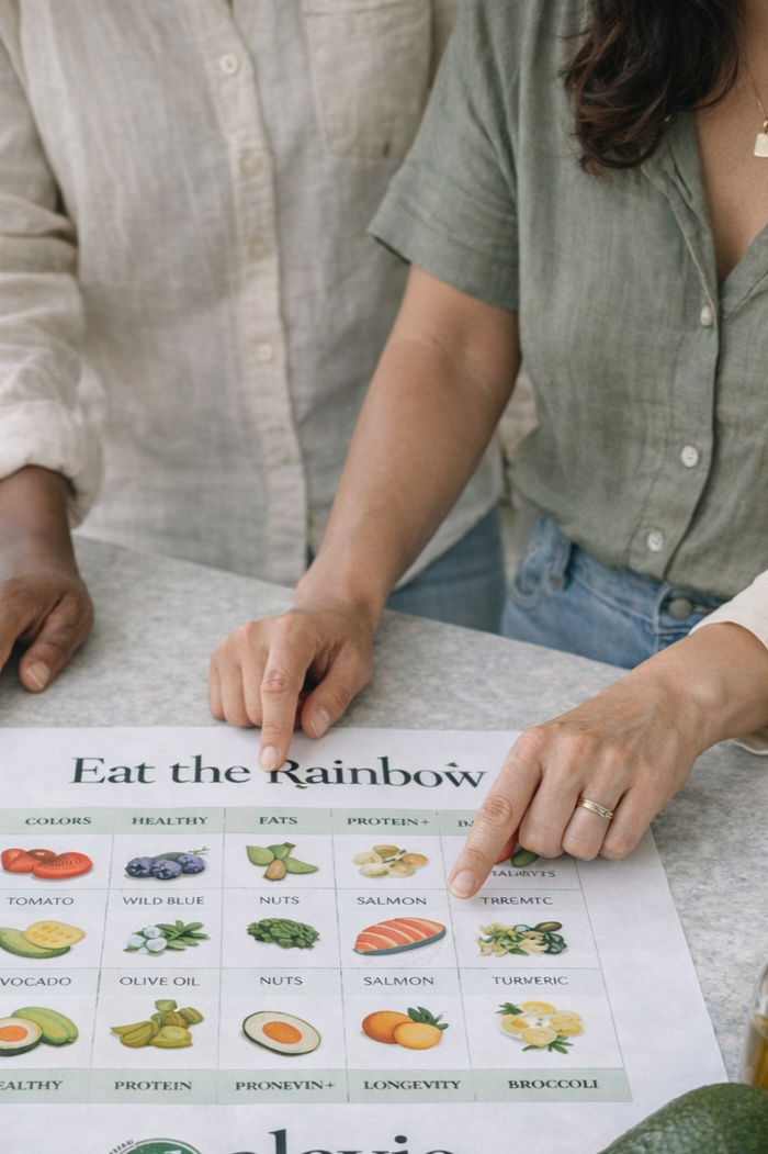 Nutrition planning session with a Los Angeles integrative nutrition expert focused on hormone balance and metabolic health