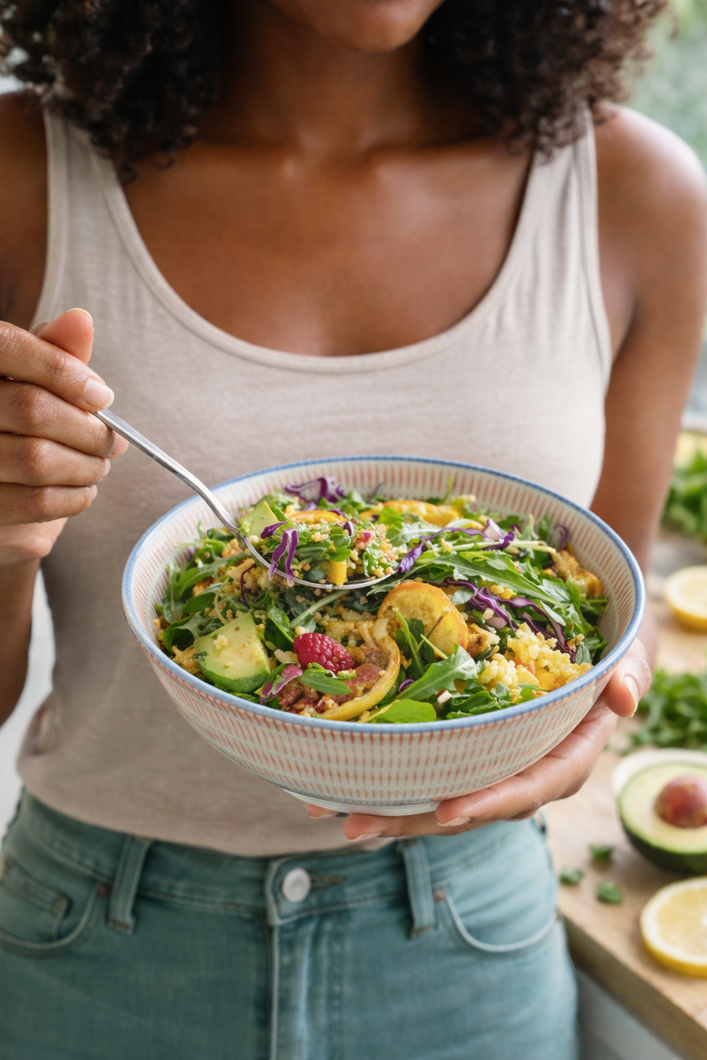 Whole food nutrition supporting hormone health, gut health, and metabolic balance