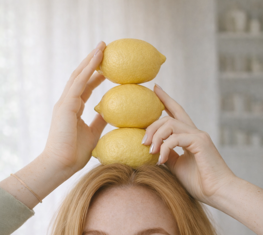 Playful image representing balance, stress, and lifestyle factors that impact hormone health and metabolism