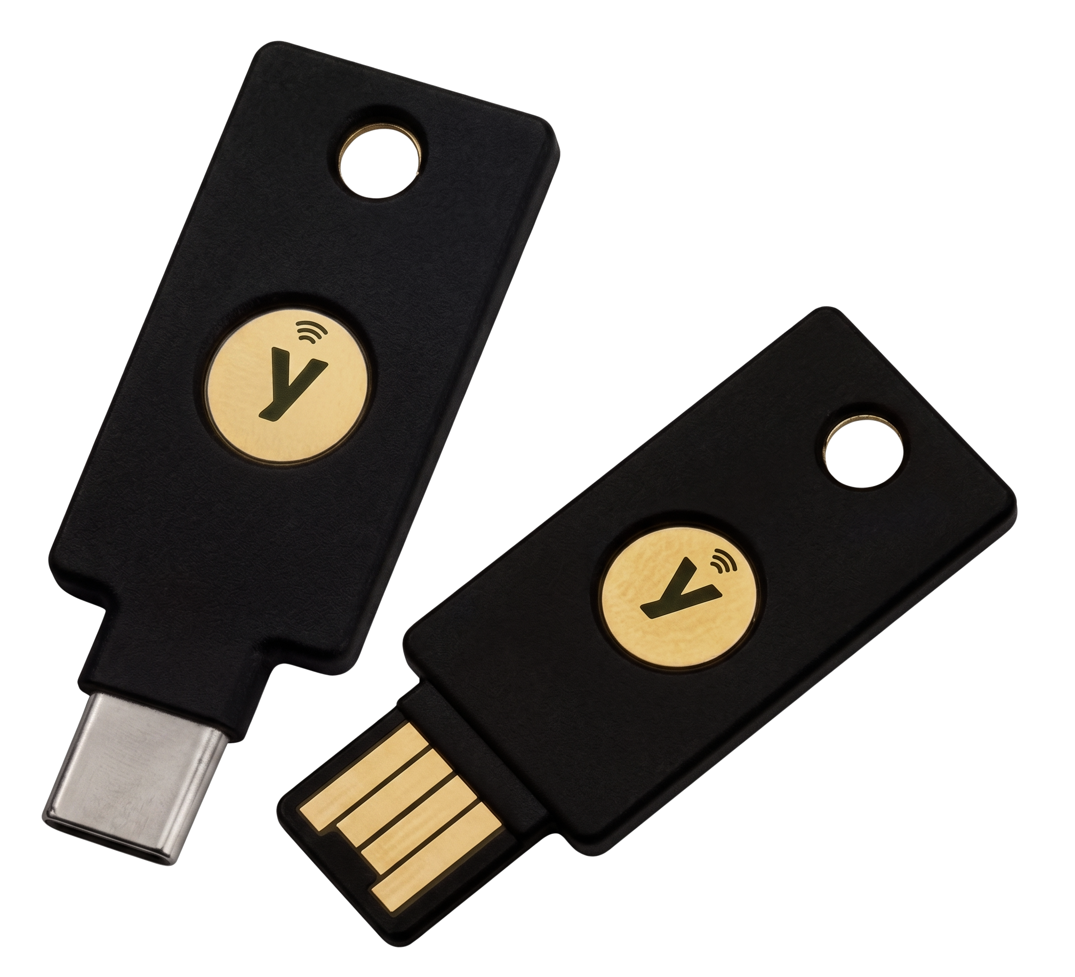 Yubikey 5 Series by Yubico, type 5C NFC and 5 NFC