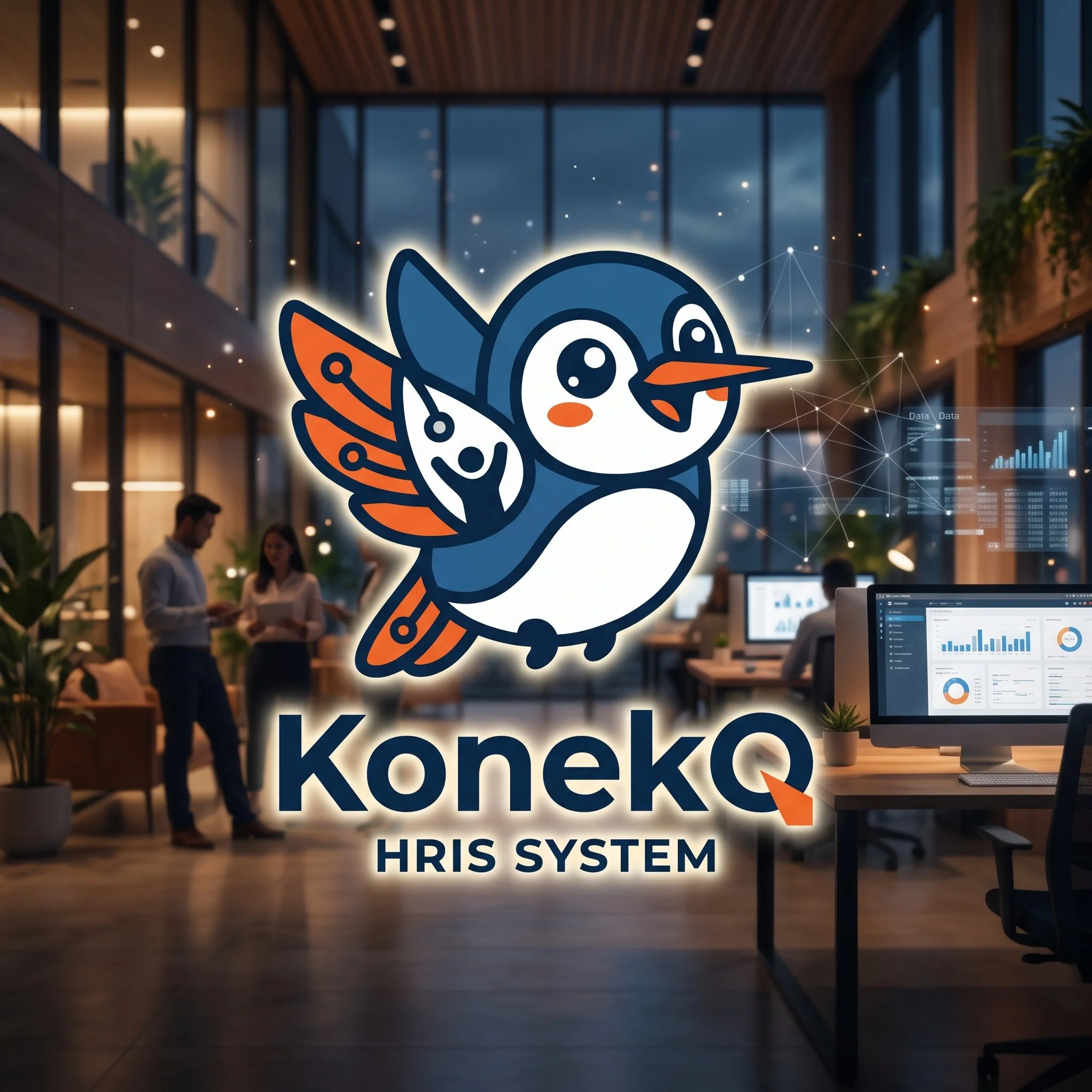 Aplikasi HRIS KonekQ untuk Manajemen Karyawan, Payroll, dan Absensi Digital Perusahaan dengan multi-branch dan Ai Assistant