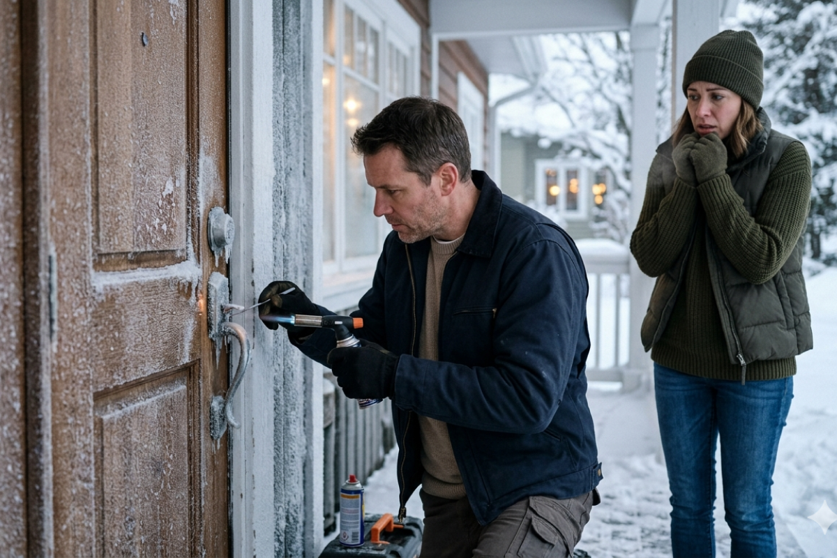 Winter Lock Problems: Why Locks Freeze and What Homeowners Can Do