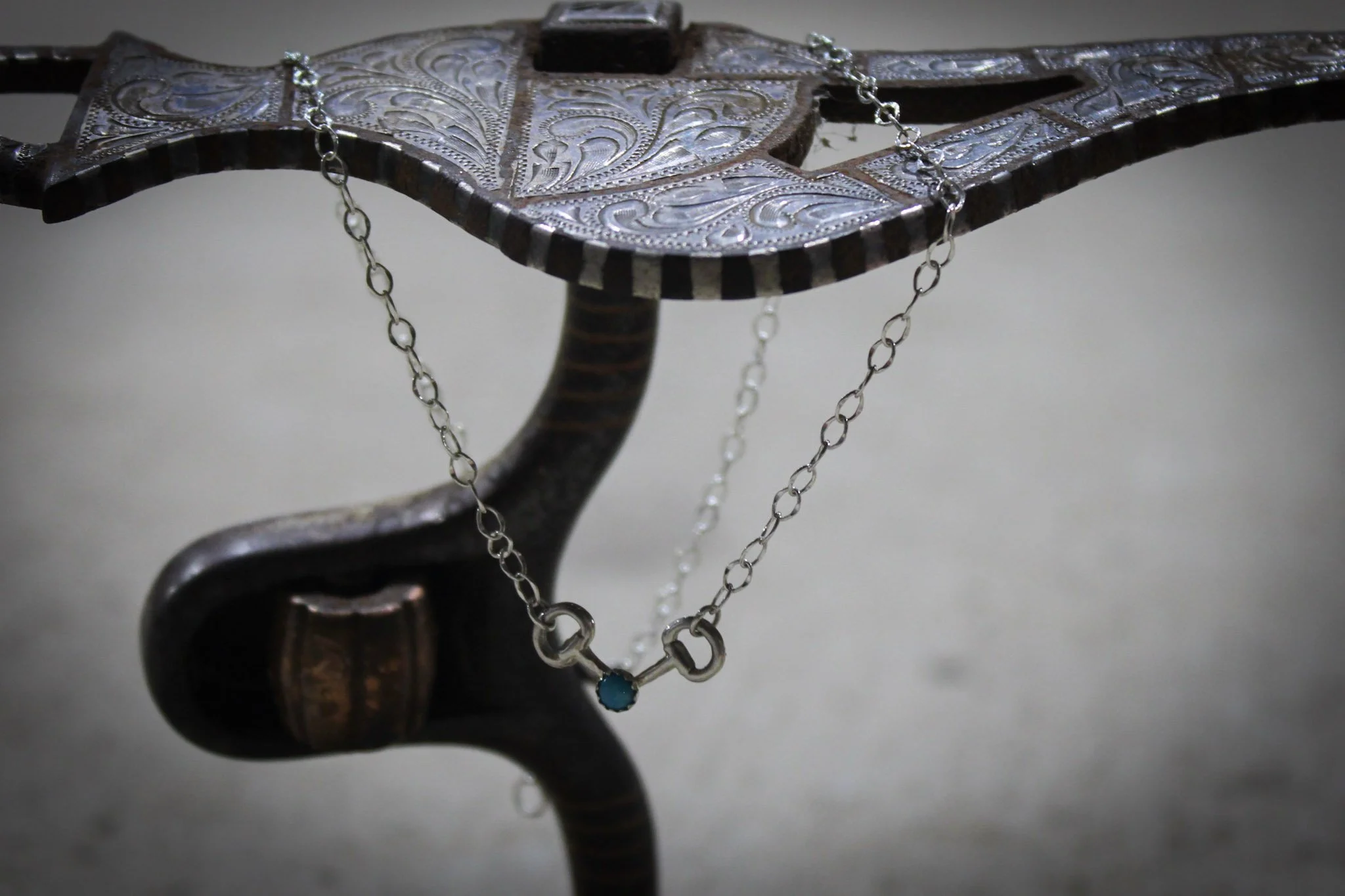 Snaffle Bit Necklace