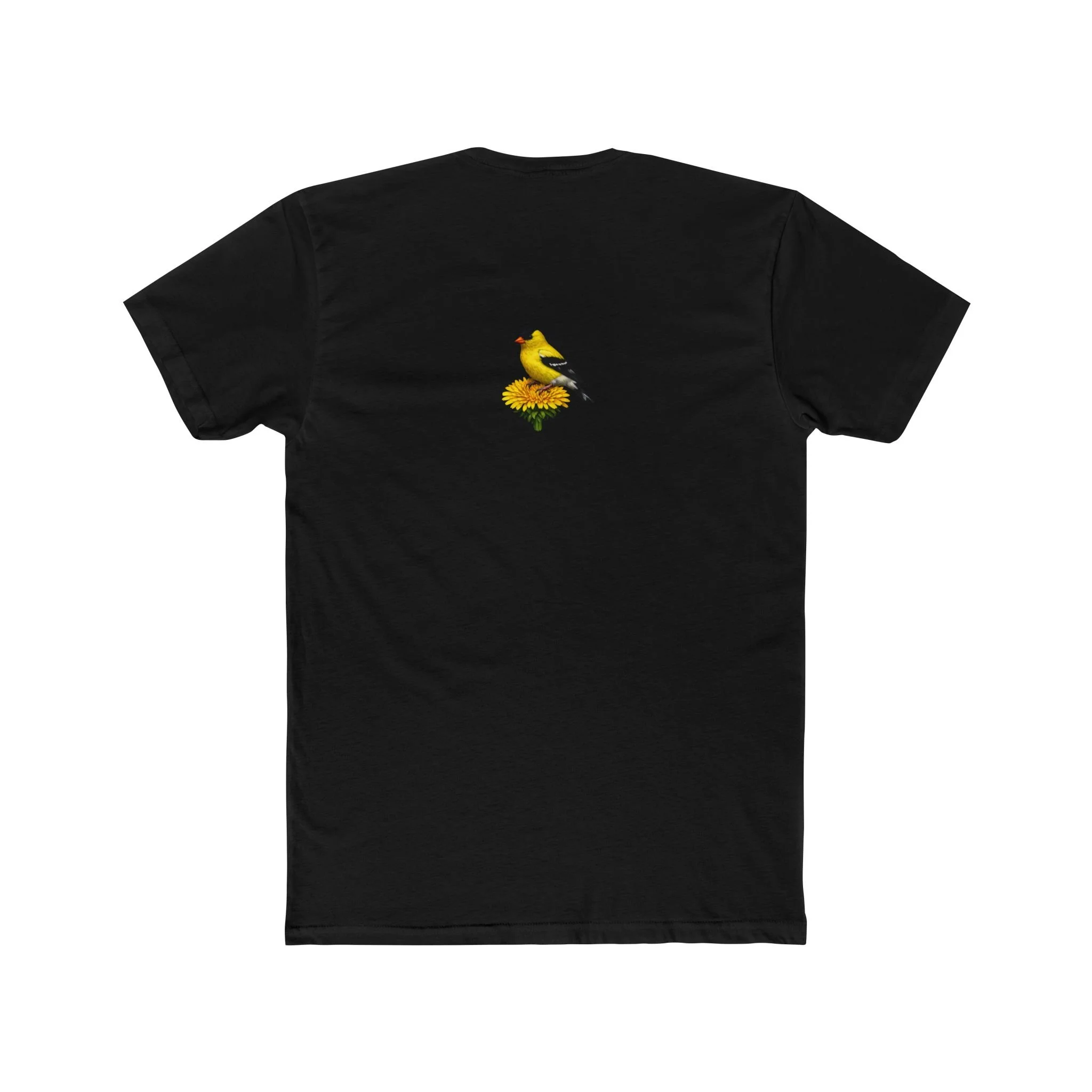 Goldfinch & Dandelion Premium Fitted Tee — OACW OUTSIDE A CANVAS WEAR™