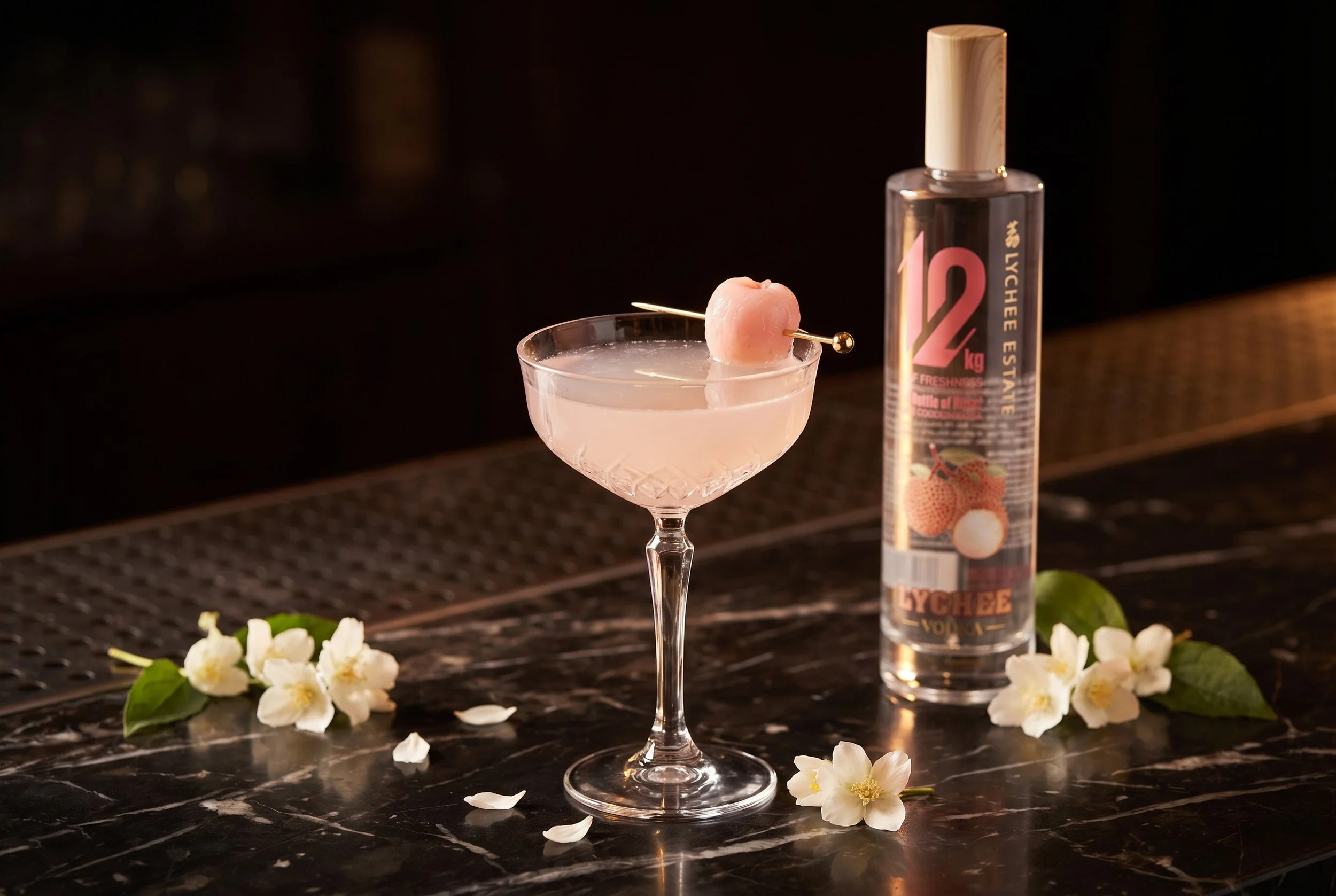 Jasmine Lychee Martini