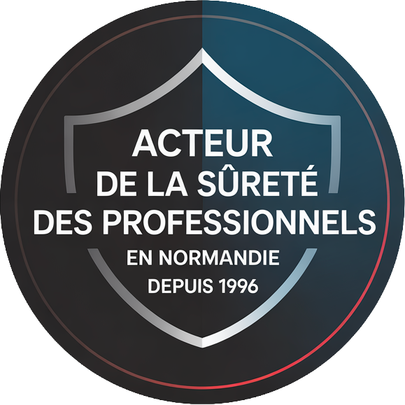 Badge, Acteur de la sûreté des professionnels en Normandie depuis 1996 - Techniserv