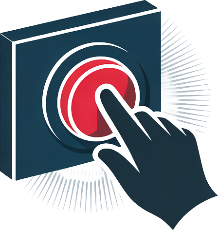 Déclencheurs d’alerte. Boutons d’alerte installés à des points stratégiques permettant de déclencher rapidement l’alarme. Techniserv Normandie - Solutions de sécurité pour les établissements scolaires de Normandie.