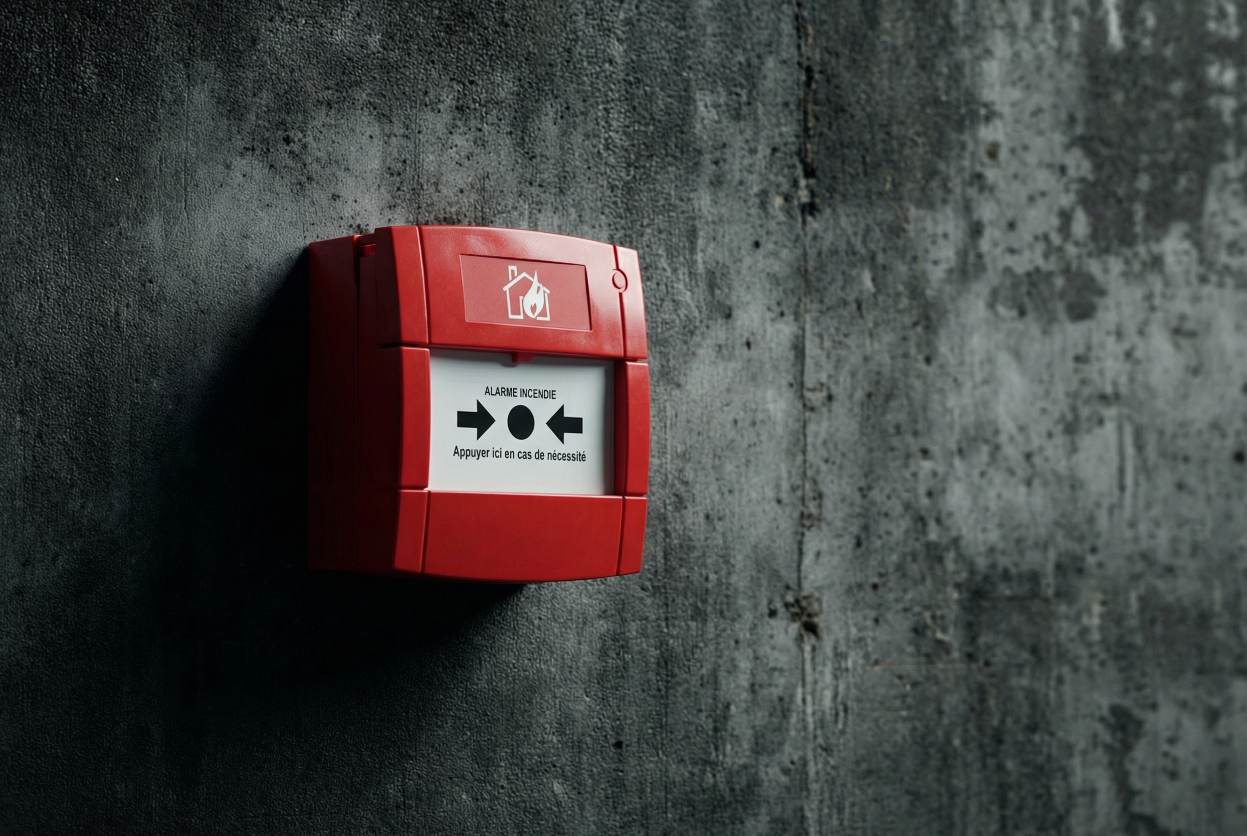 Déclencheur manuel. Incendie. Techniserv Normandie - Solutions de sécurité incendie pour les professionnels en Normandie