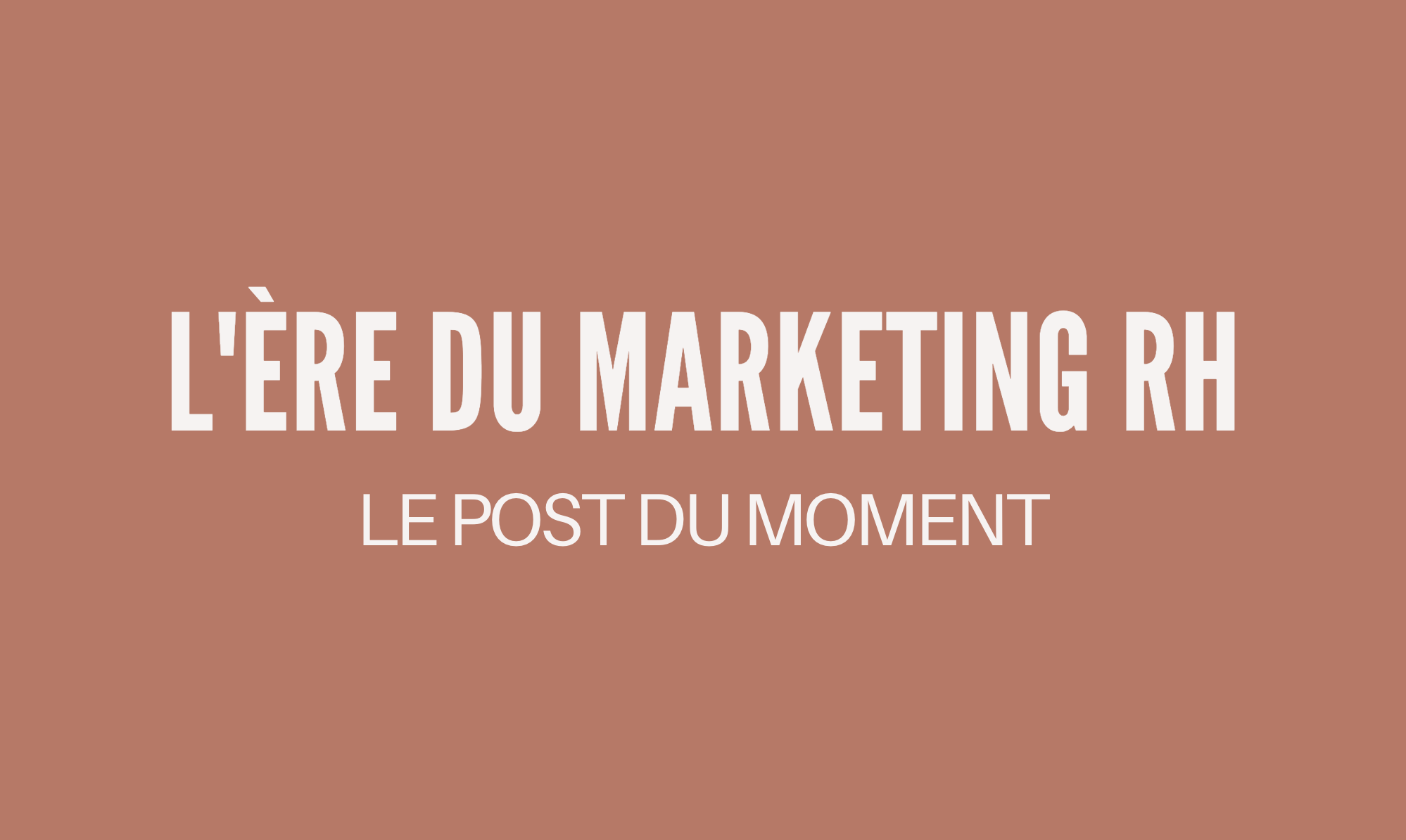 #106 – Un format qui plait aux candidats 📸