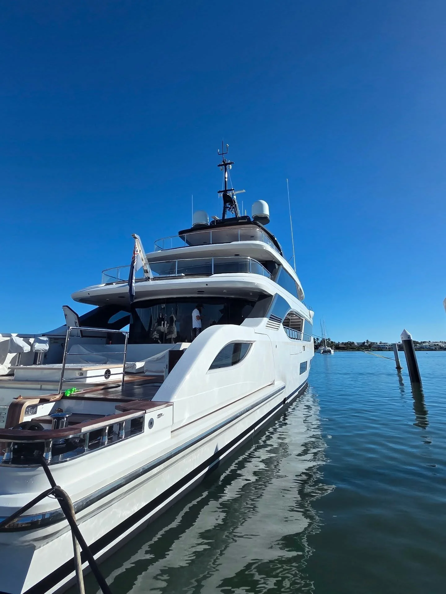 @motoryachtnorthernescape You look stunning at @denaraumarina
