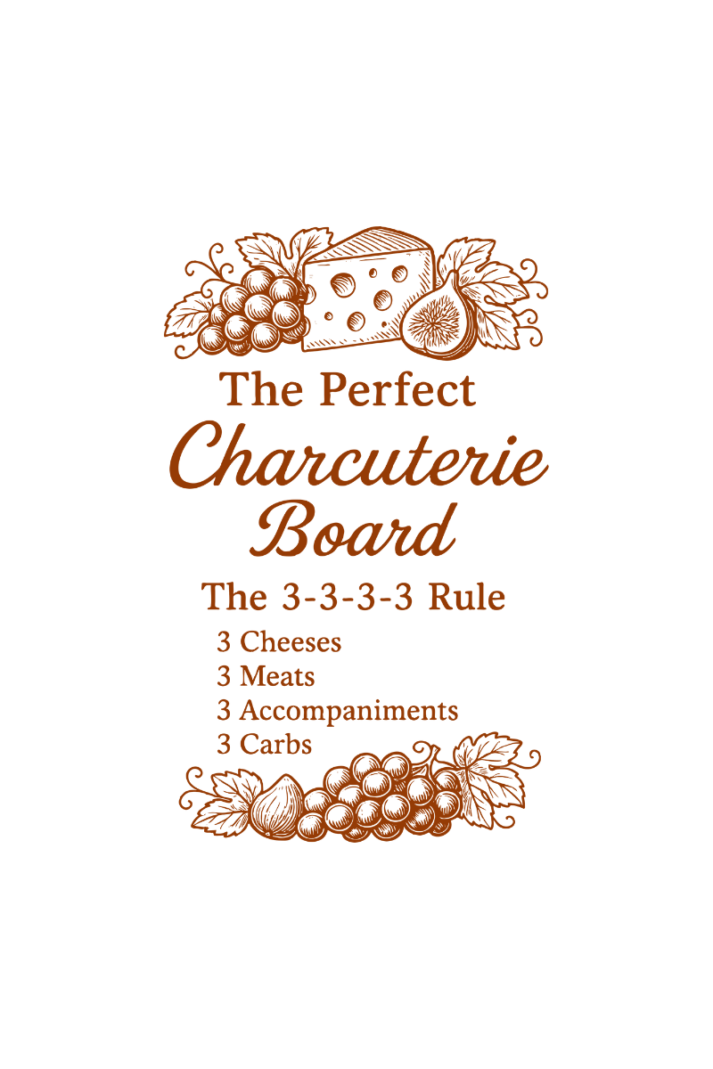 What Is the 3-3-3 Rule for Charcuterie?