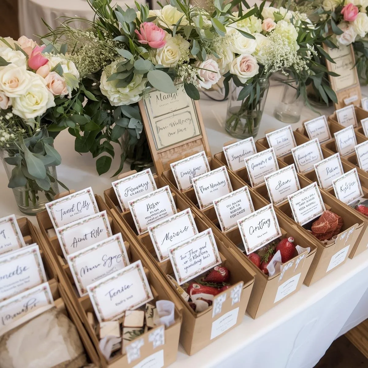 Custom menu cards or signage