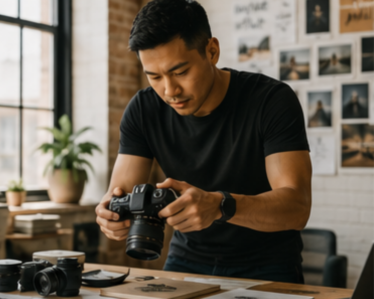 man photographer