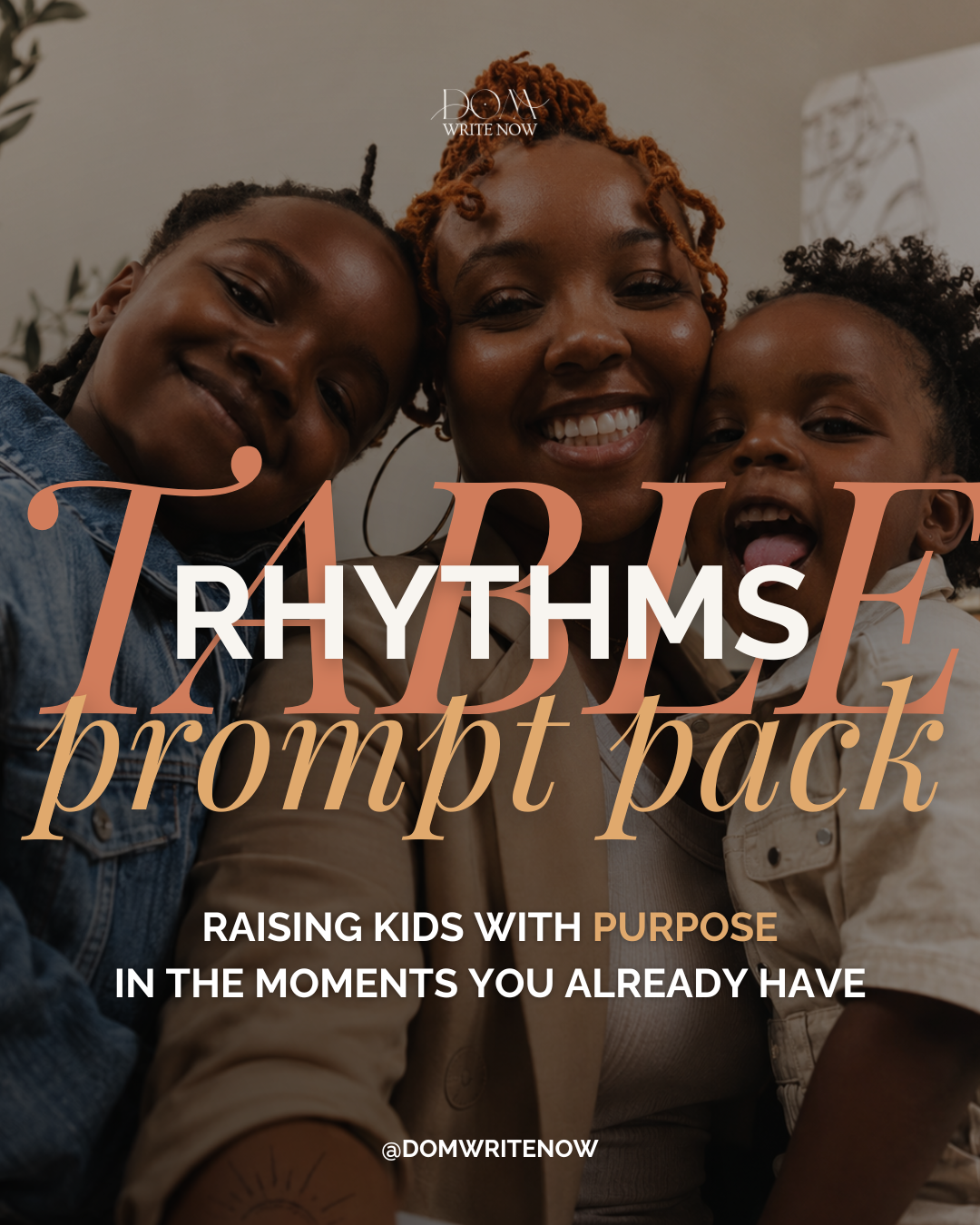 Prompt Pack - Table Rhythms: A Black Christian Family Guide