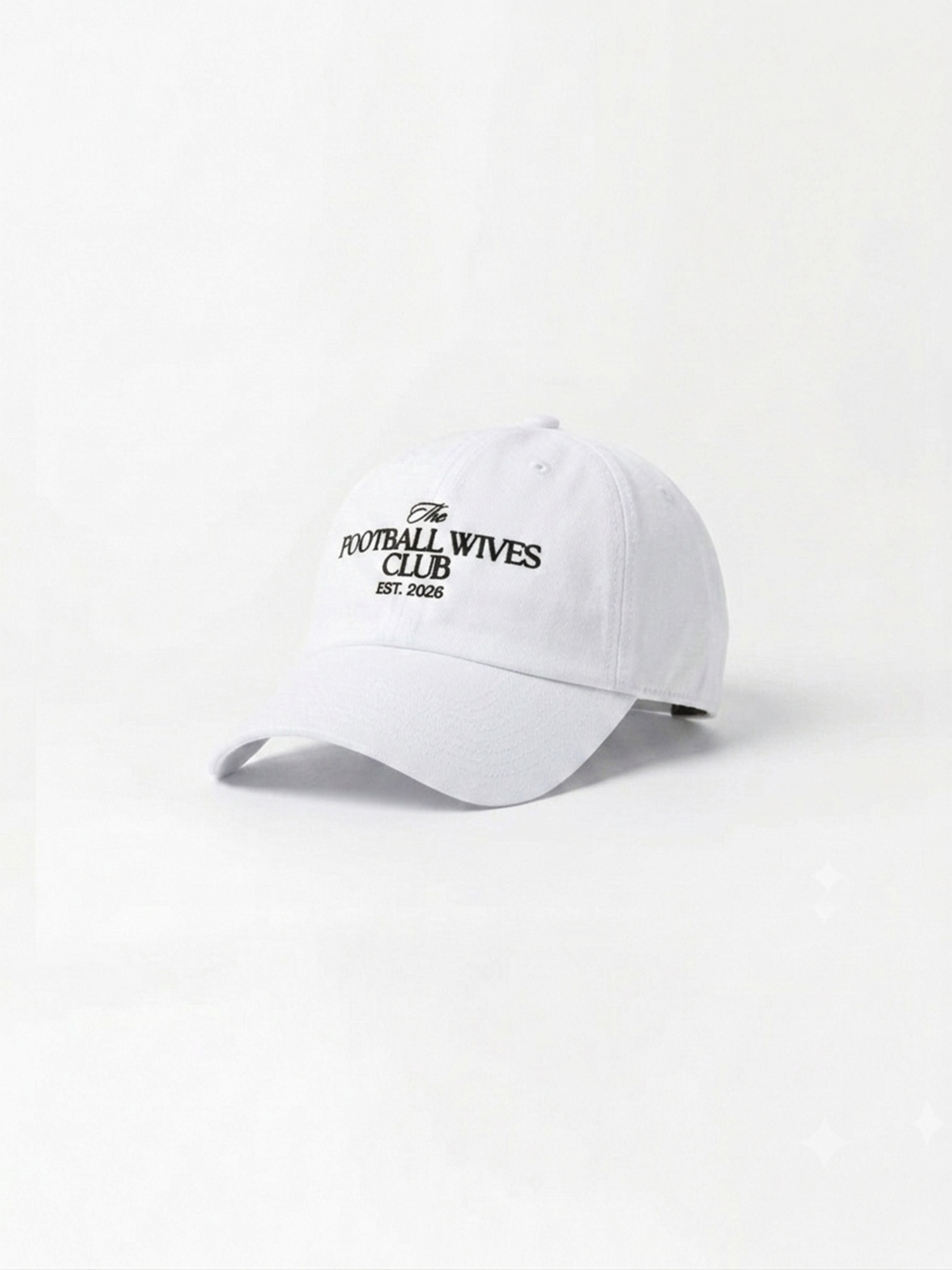White Logo Hat