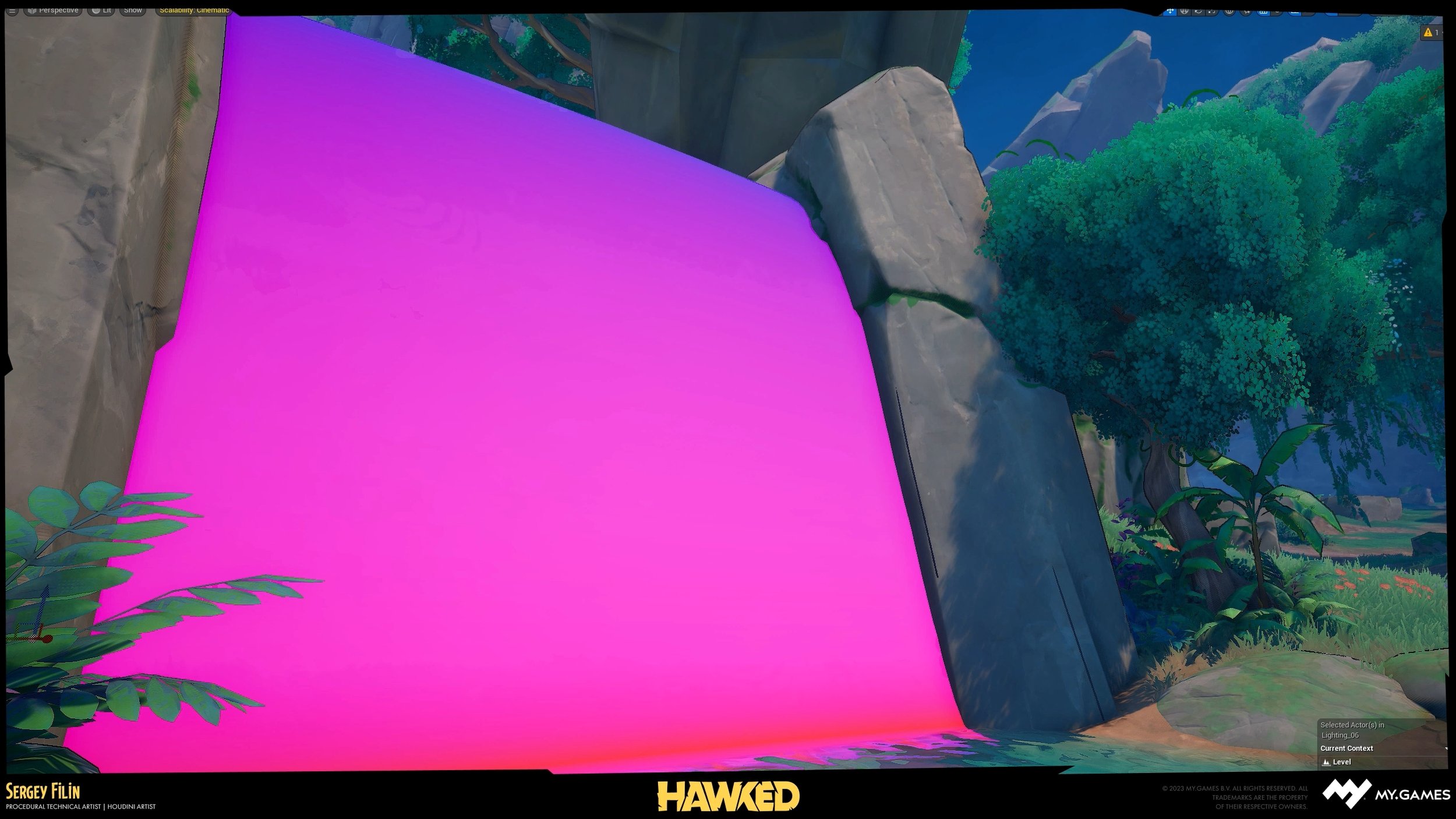 Procedural Waterfall Tool