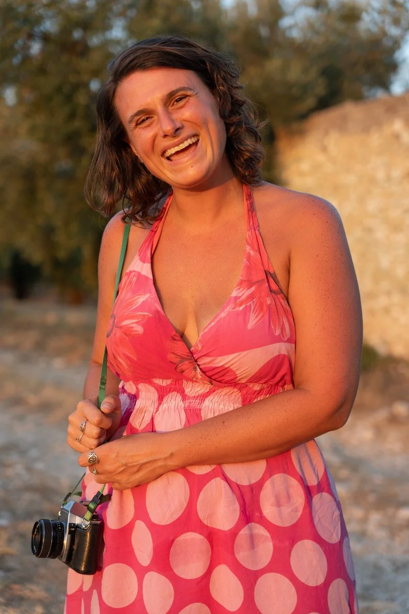 Giulia Verdinelli - Award-winning travel photographer and writer shooting with her film camera