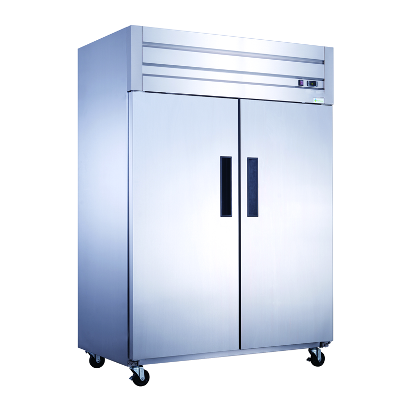 ChefAAA - A55AR, Commercial 55" 2 Solid Door Reach-In Refrigerator Stainless Steel 40.74 cu.ft.