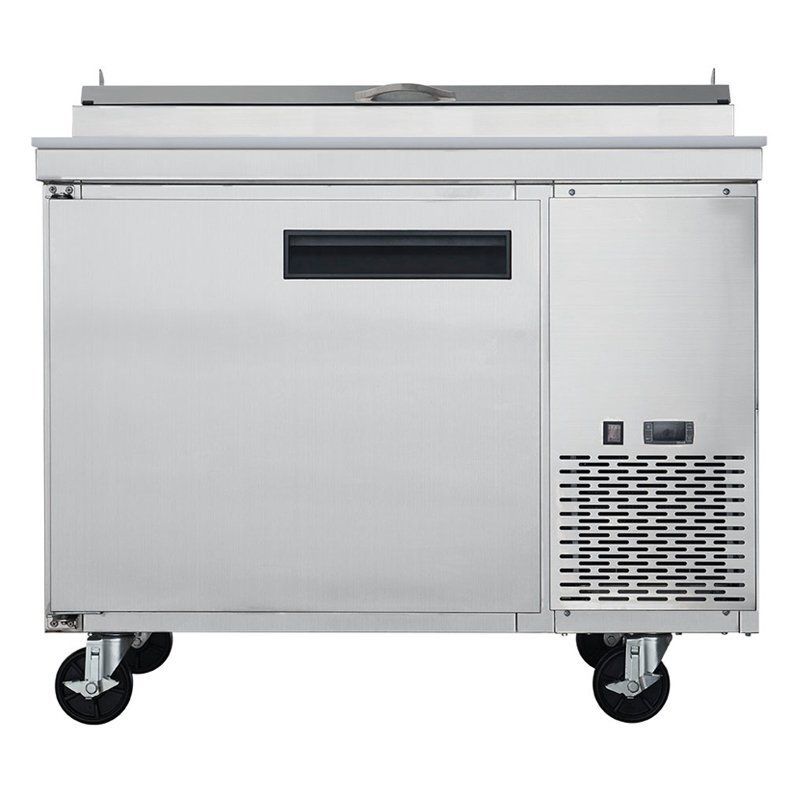 ChefAAA - APP44, Commercial 44" 6 pan Pizza Prep Table Refrigerator