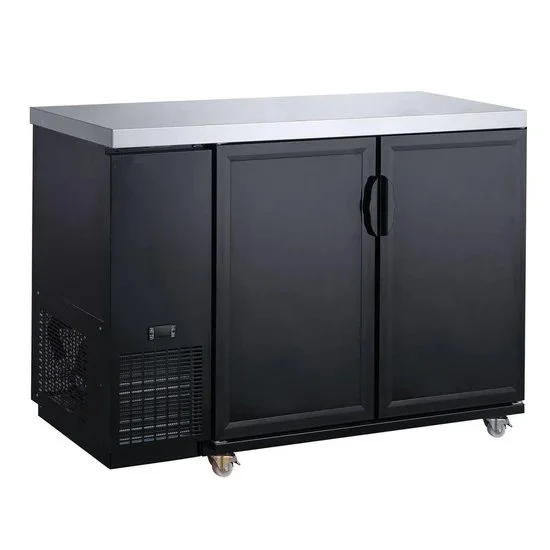 ABB48-M2 2-Door Bar and Beverage Cooler (Solid Doors)