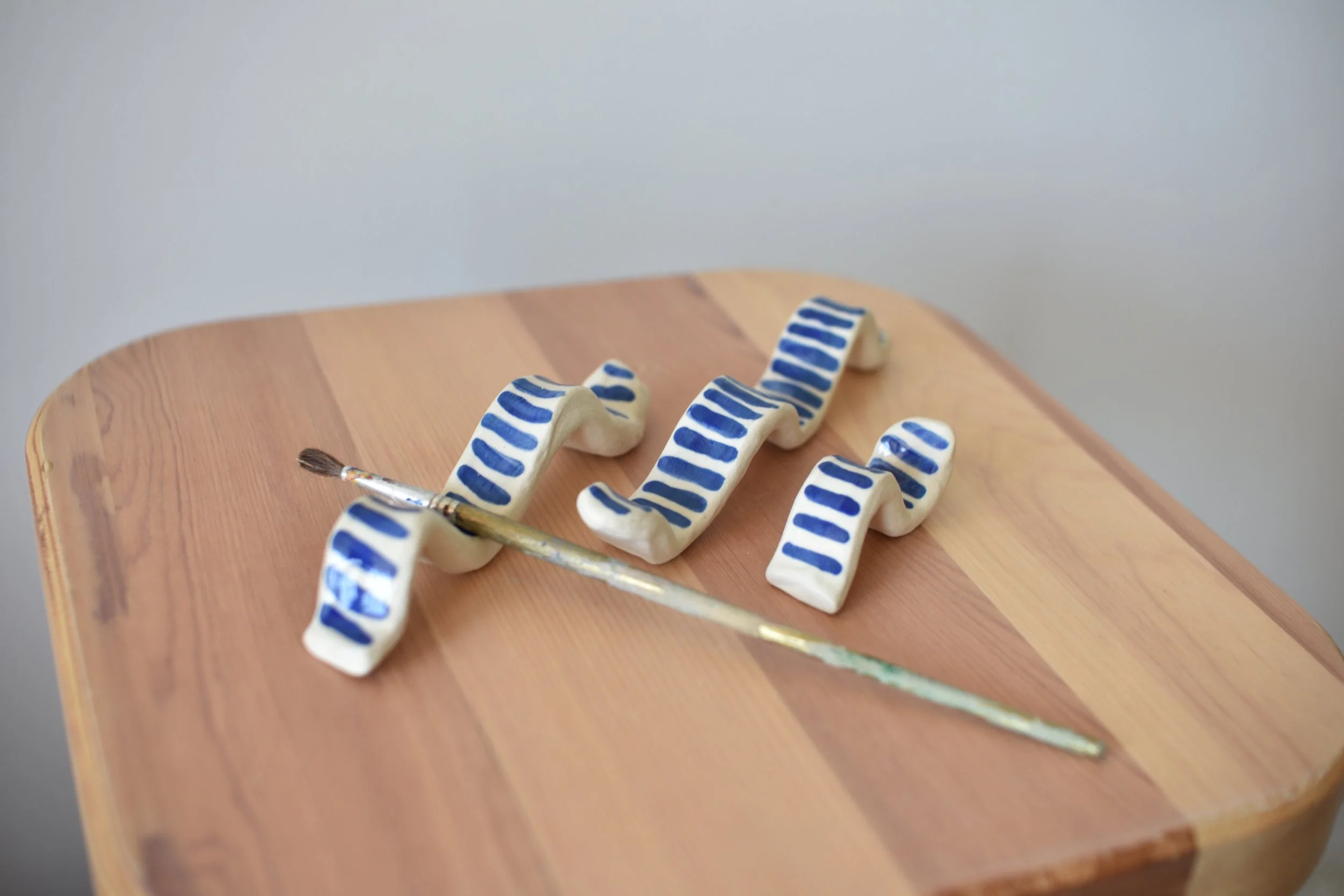 Brush / Chopstick Rest (set of 3)