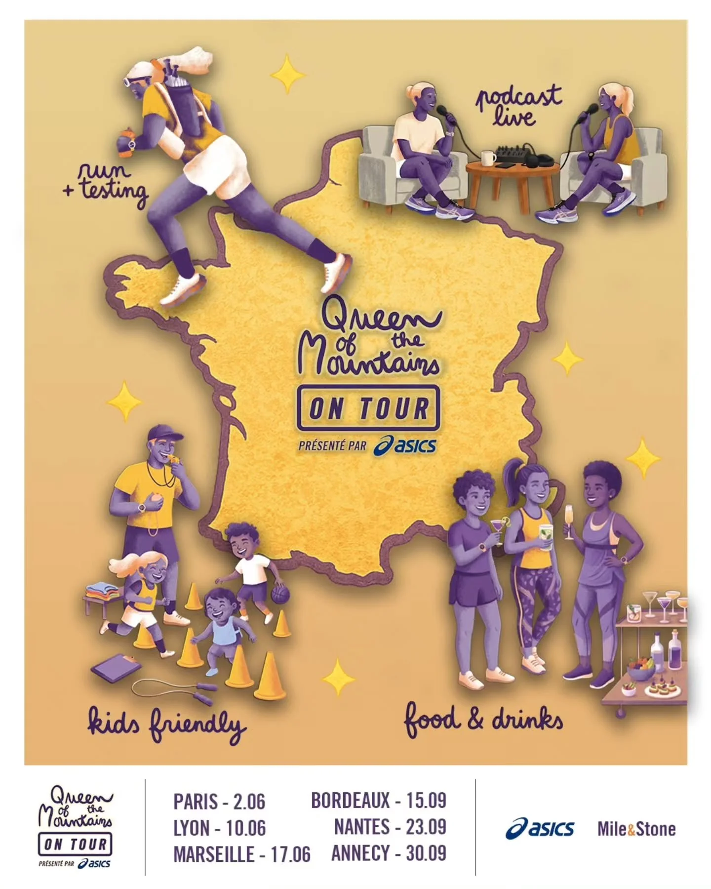 On a souvent &eacute;chang&eacute; &agrave; travers vos &eacute;couteurs... il est temps de se voir en vrai ! ✨

Le podcast Queen of the Mountains prend la route pour la premi&egrave;re &eacute;dition de Queen of the Mountains - On Tour. 🚐🏔️

On a 