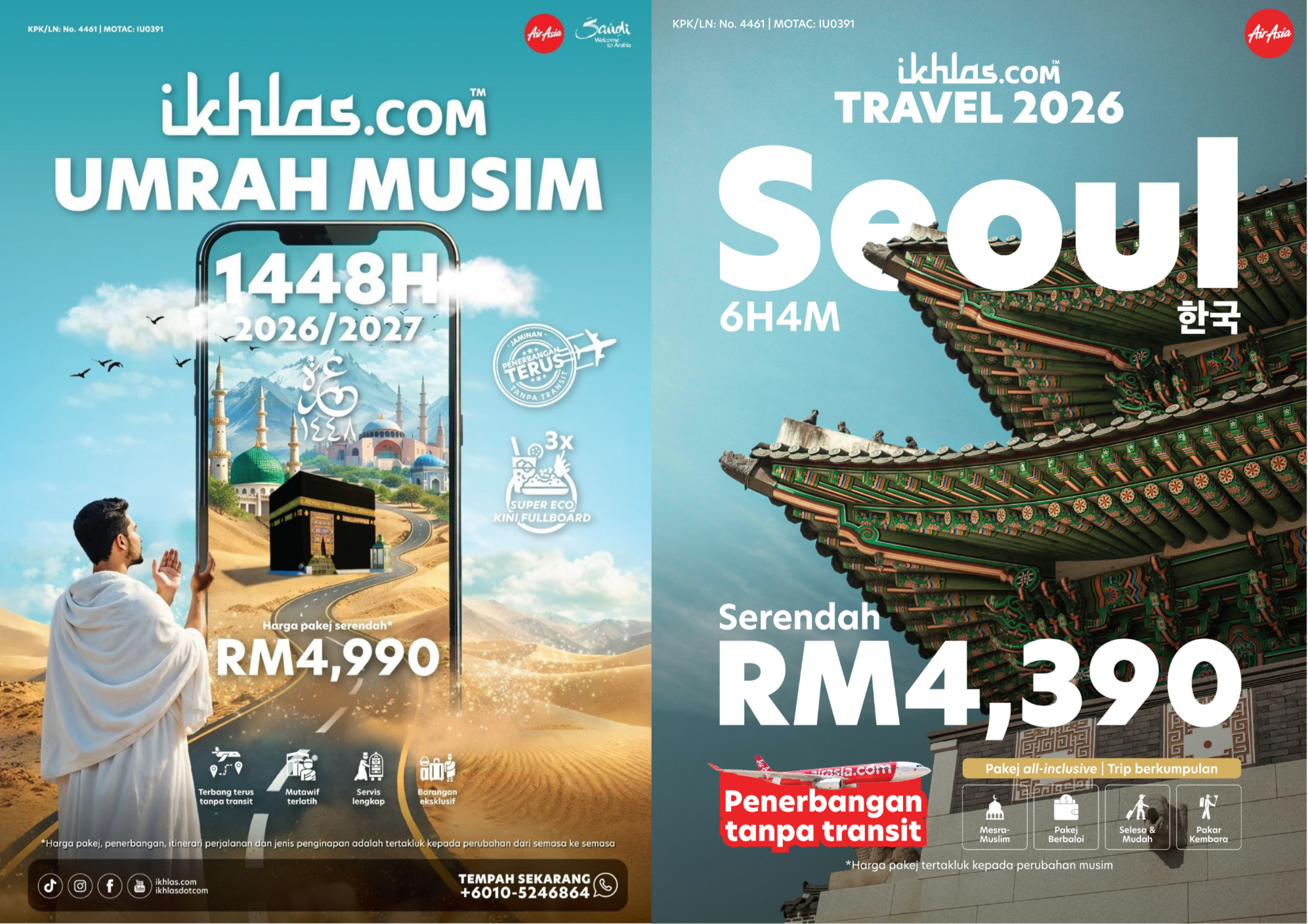 ikhlas.com sets market benchmark with Umrah 1448H, maintaining lowest price since 2022