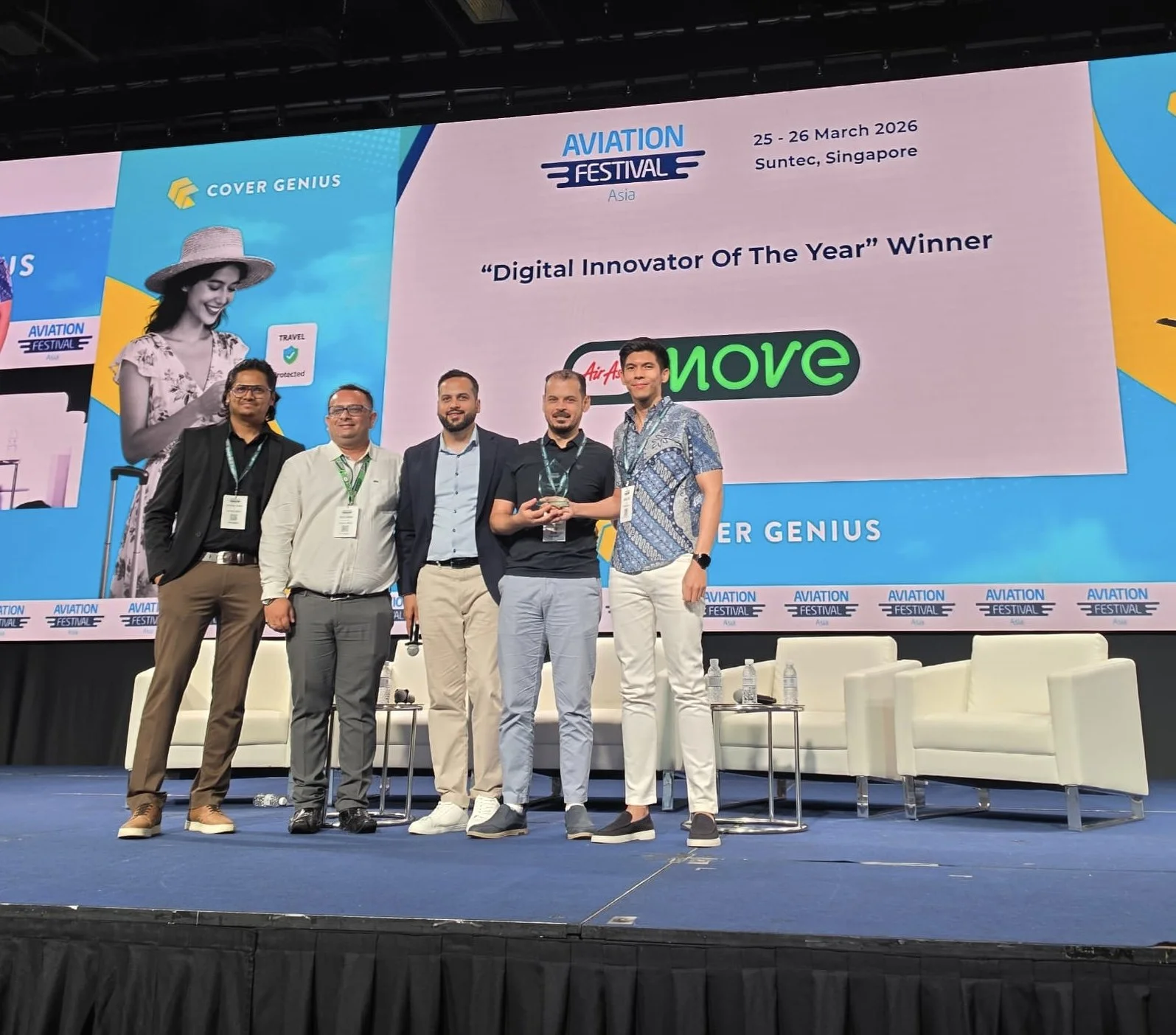 AirAsia MOVE named Digital Innovator of the Year at&nbsp;Aviation Festival Asia 2026