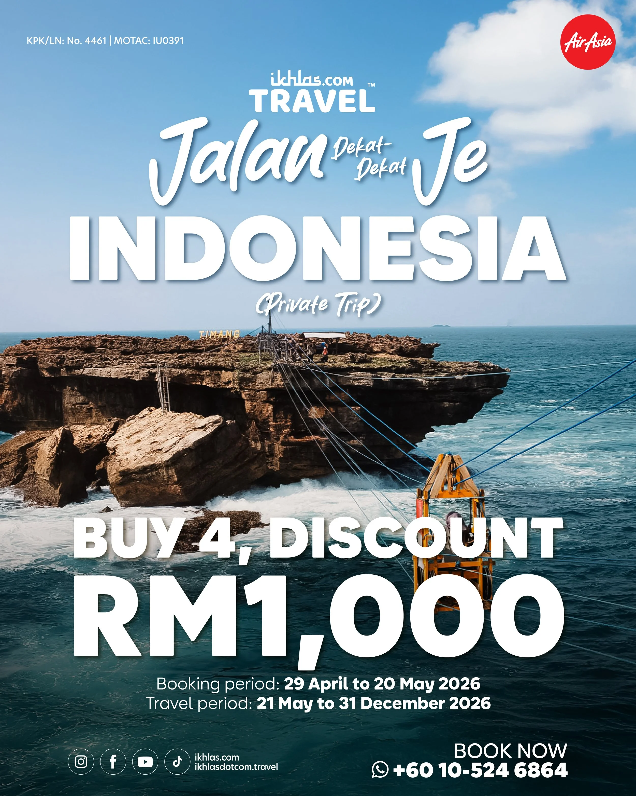 ikhlas.com Travel inspires easy getaways with ‘Jalan Dekat-Dekat Je’ campaign