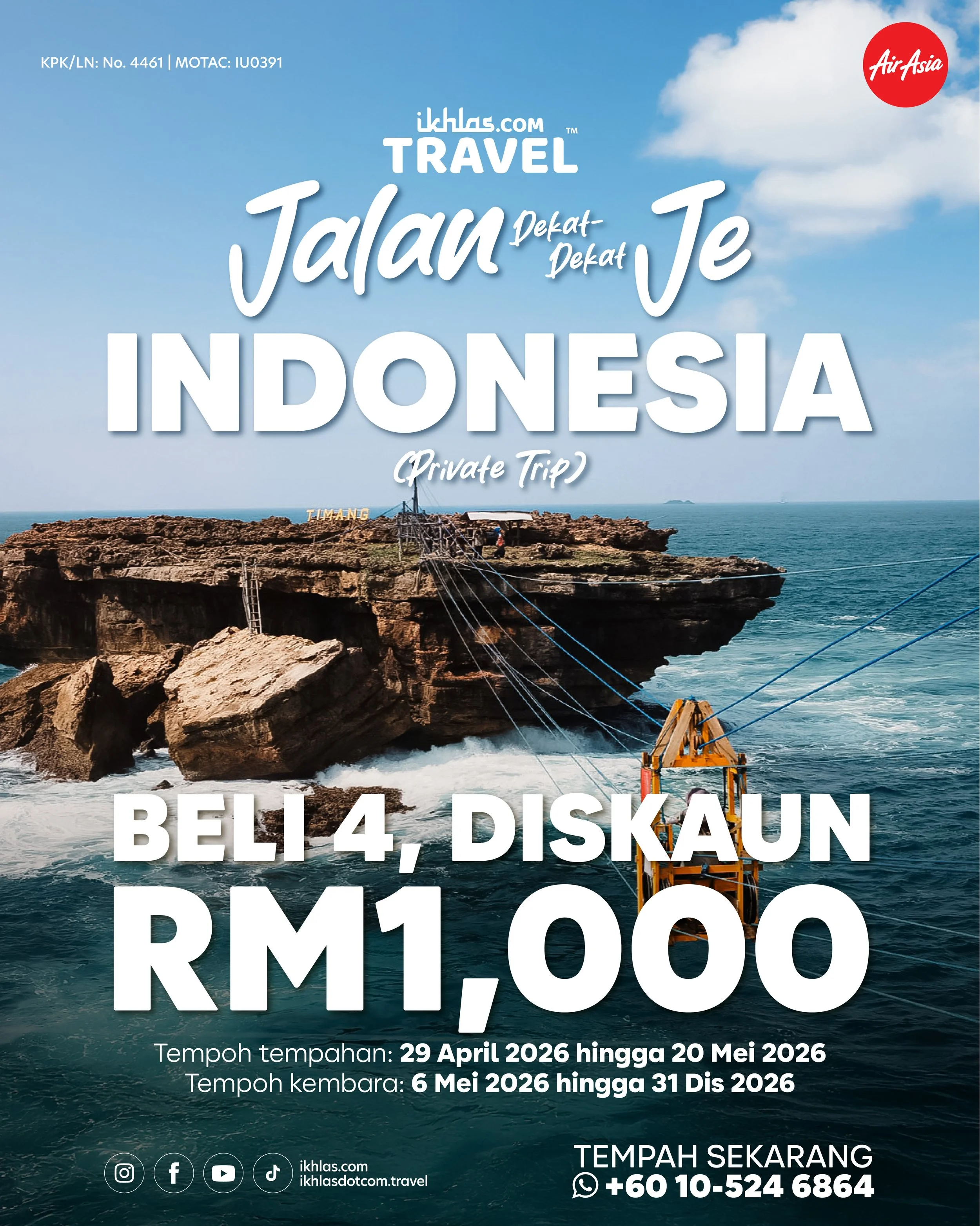 ikhlas.com Travel inspirasikan percutian santai dengan kempen ‘Jalan Dekat-Dekat Je’