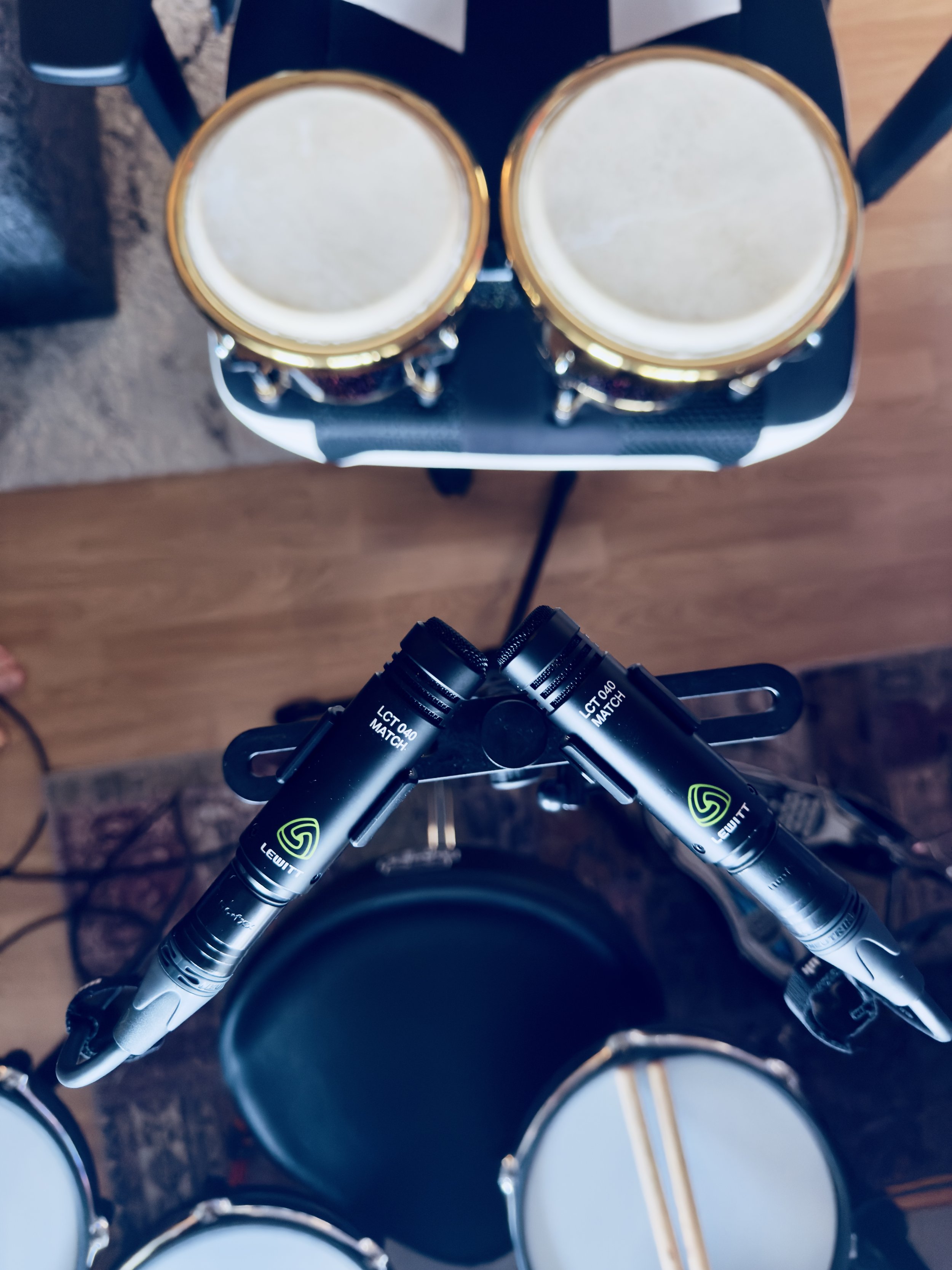 Recording Bongos